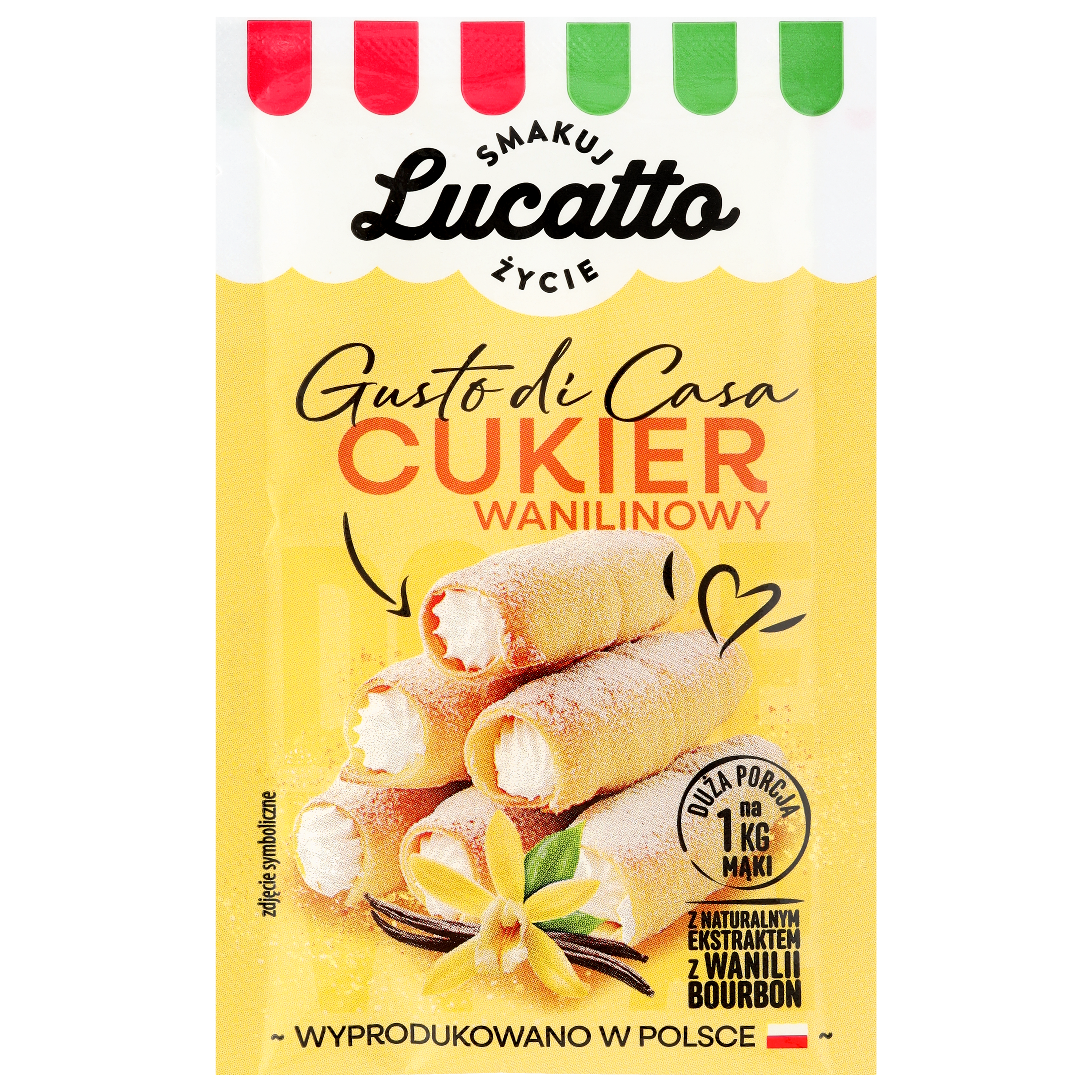 Cukier Wanilinowy Lucatto 16G