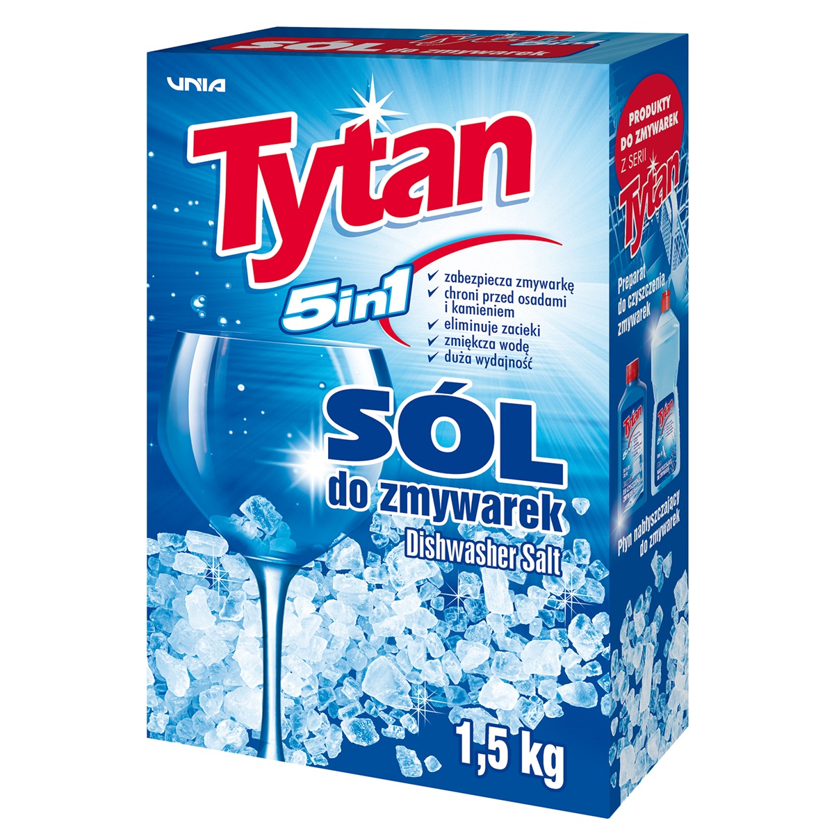 Specjalna Sól Do Zmywarek Tytan 1,5Kg