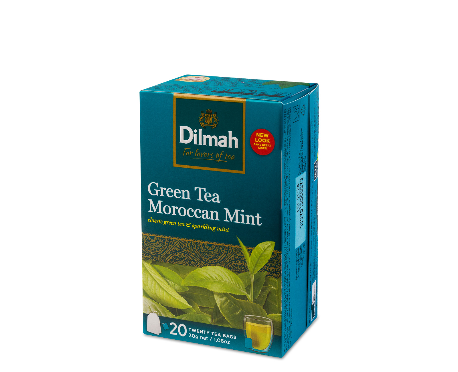 Dilmah Green Tea Moroccan Mint 20X1,5 G