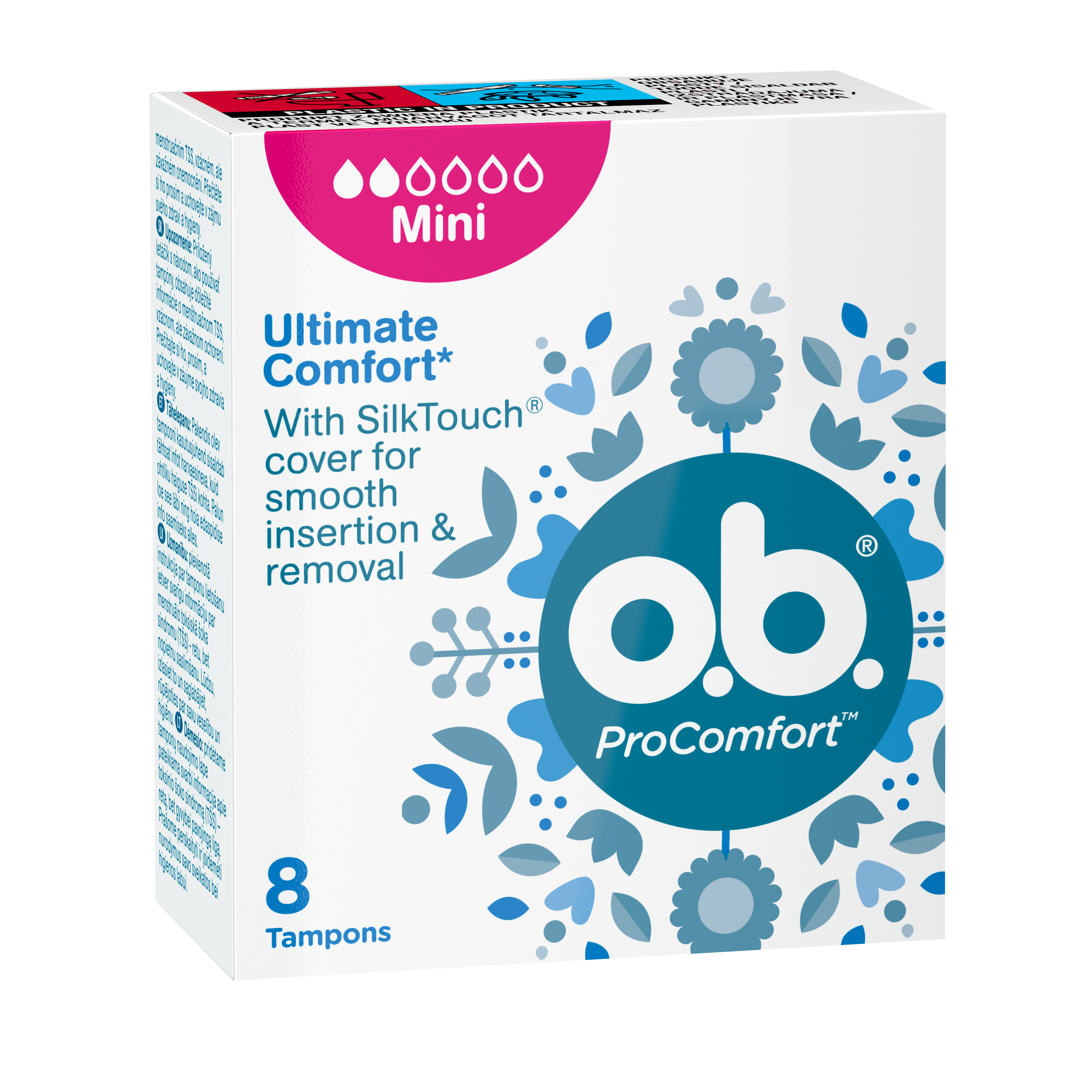 O.B. Procomfort Mini Tampony 8 Szt.