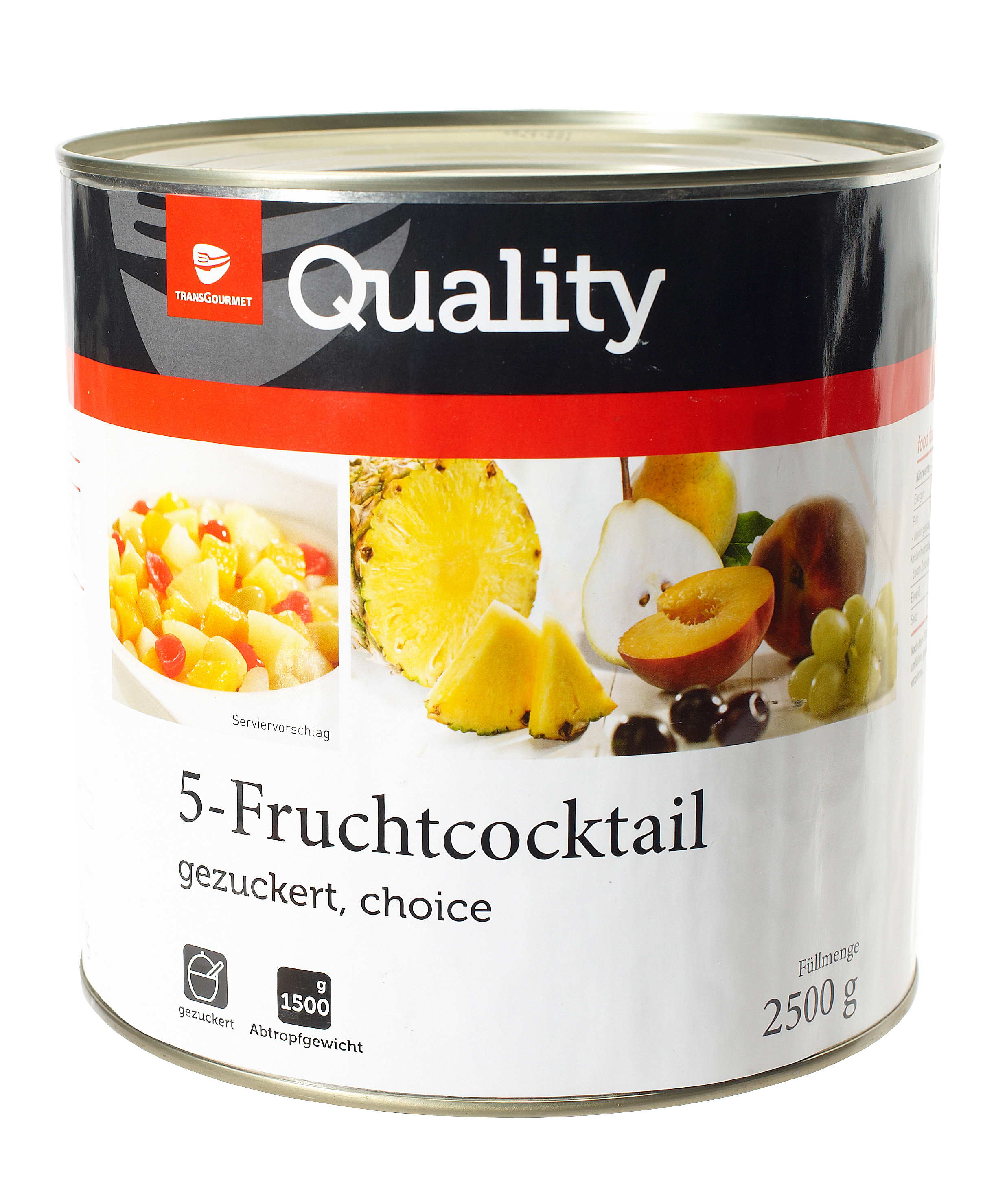 Tgq Koktajl Z 5 Owoców W Syropie 2500G