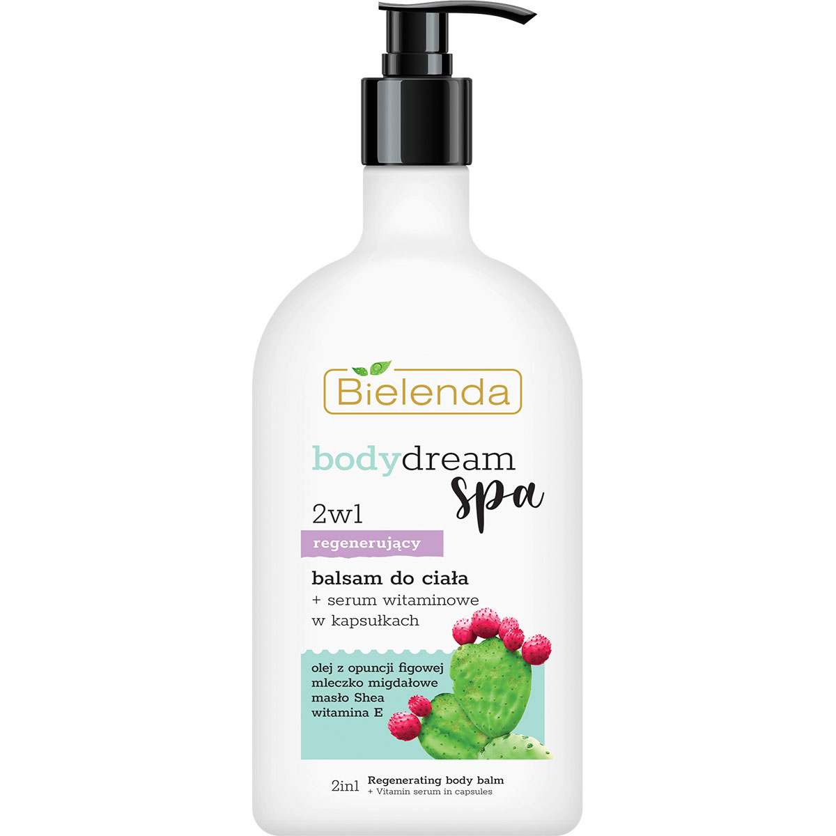 Bielenda Body Dream Spa 2W1 Regenerujący Balsam Do Ciała + Serum Witaminowe W Kapsułkach 350 Ml