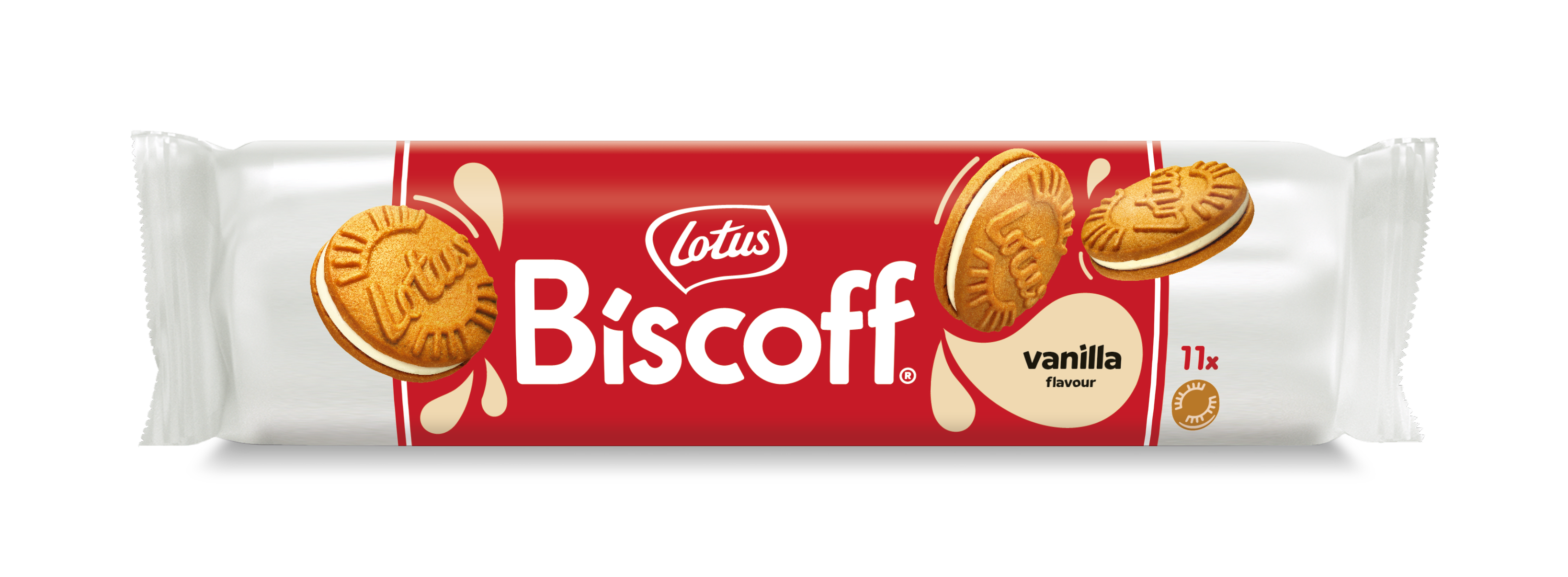 Biscoff Ciastka Z Kremem Waniliowym 110G