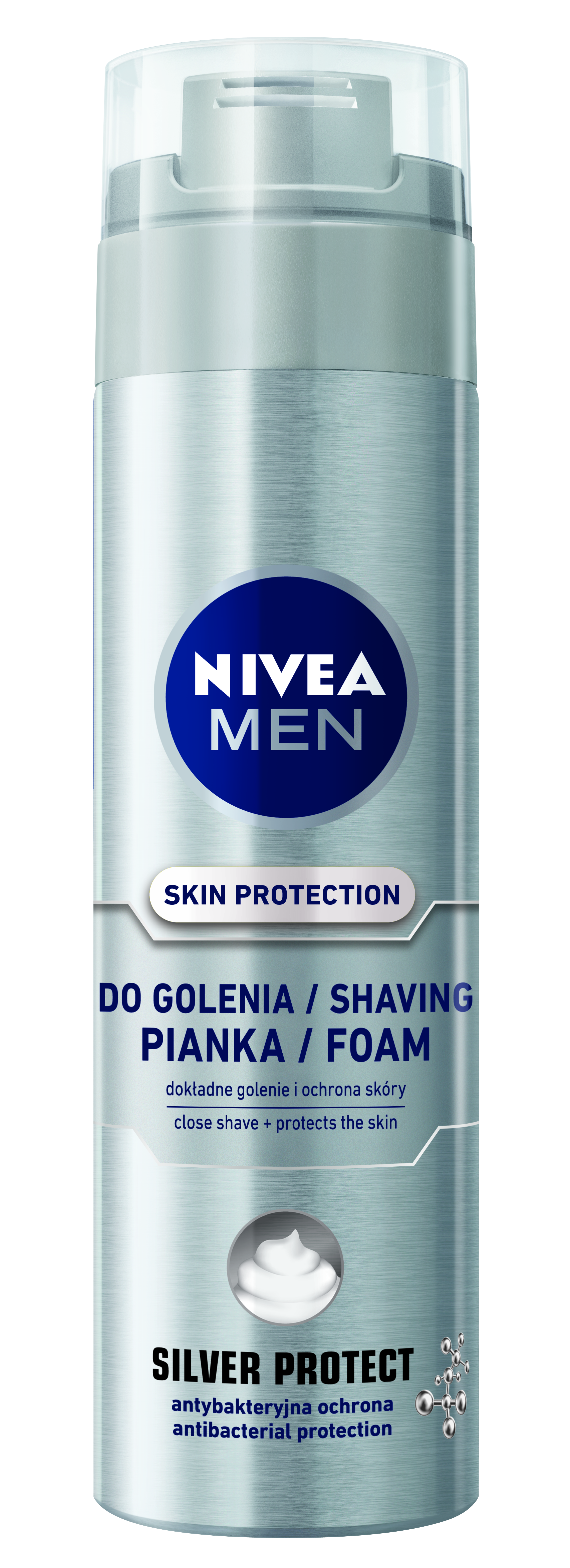 Nivea Pianka Do Golenia Silver Protect 200 Ml
