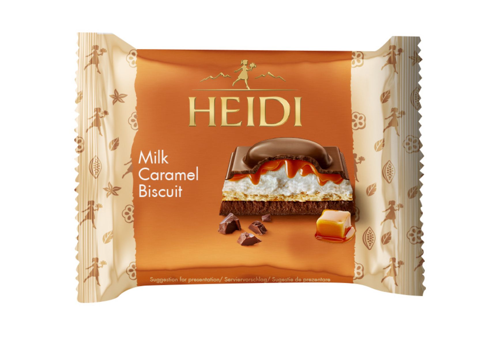 Heidi Milk Caramel Biscuit, 55G