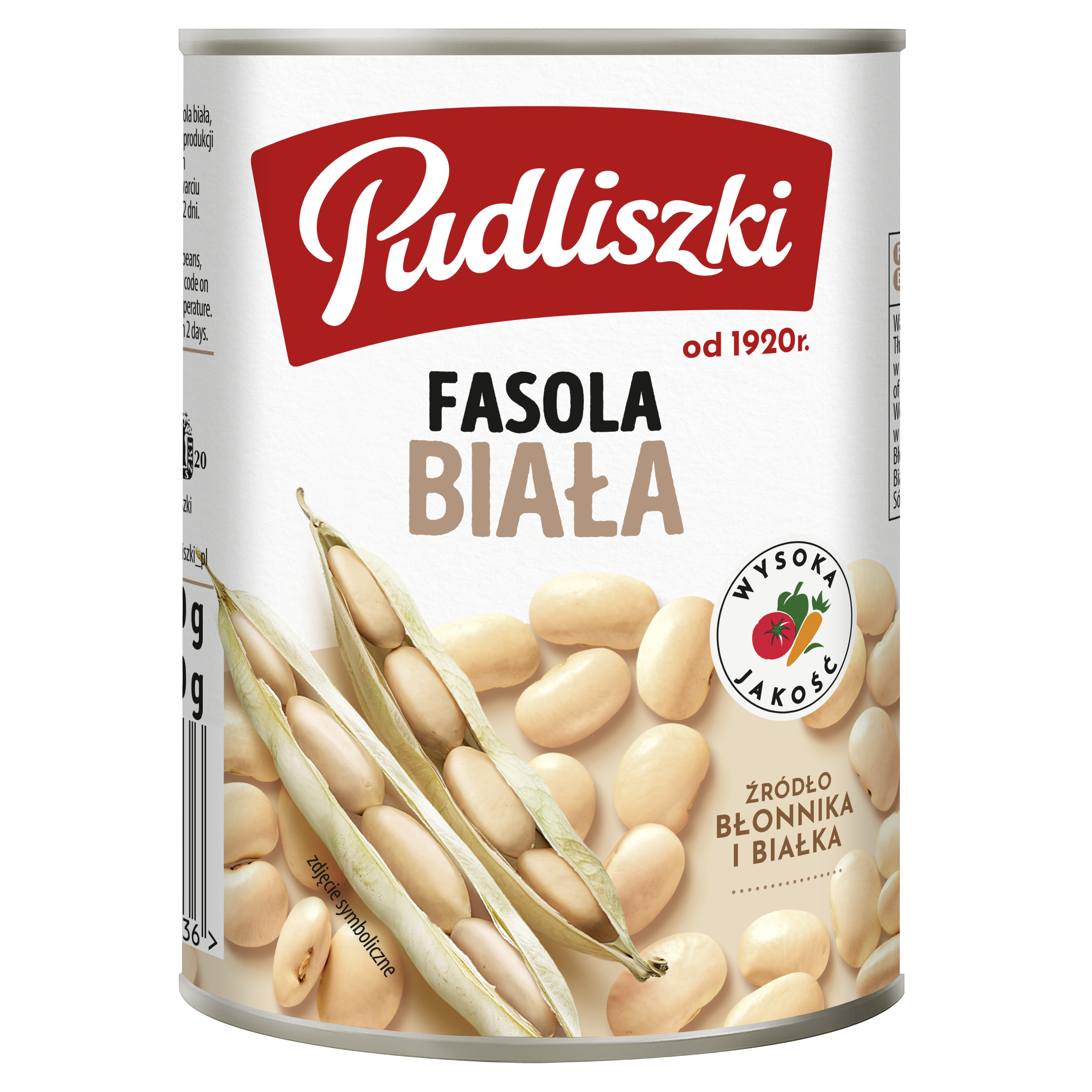 Pudliszki Fasola Biała (Canellini) 400G