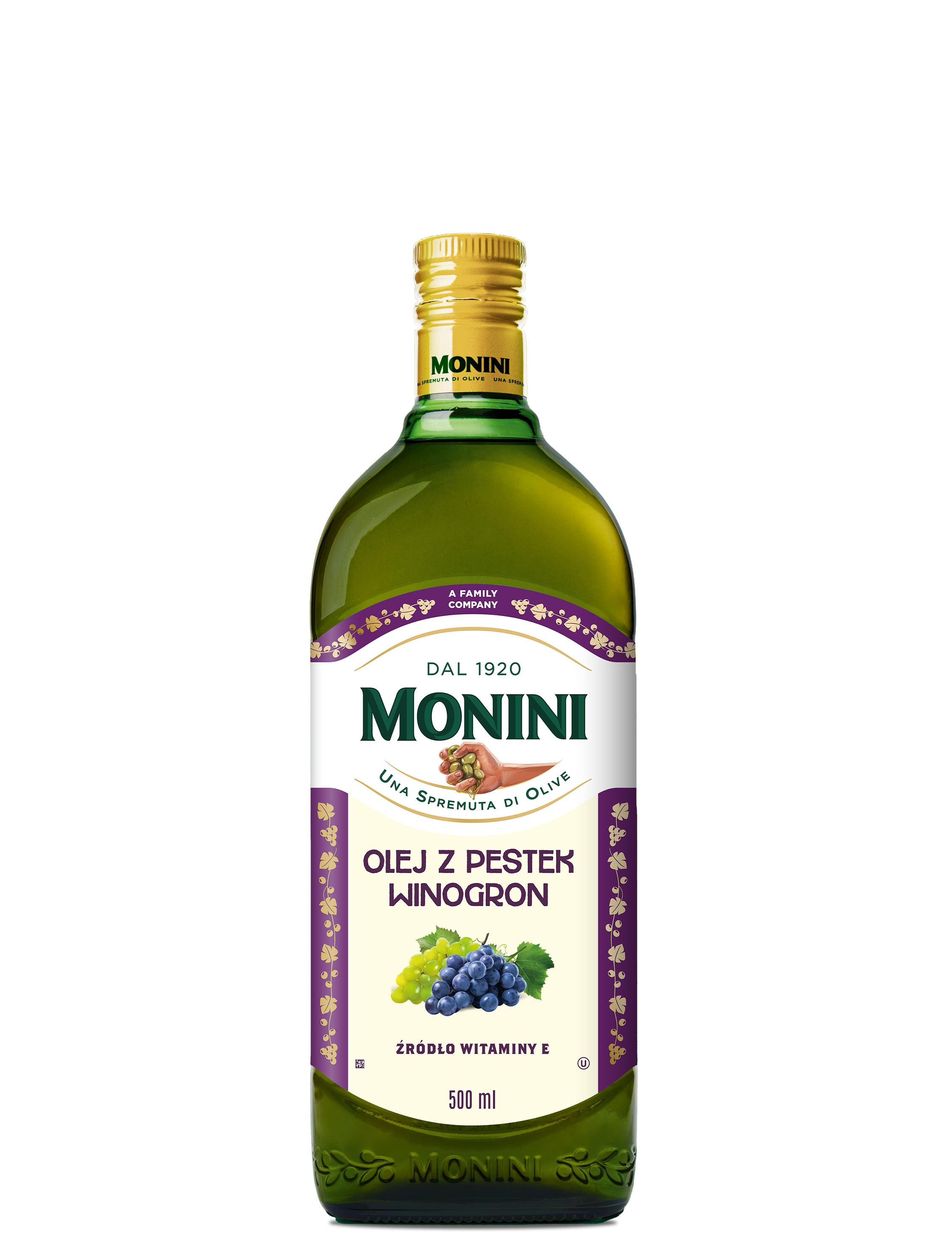 Monini Olej Z Pestek Winogron 500 Ml