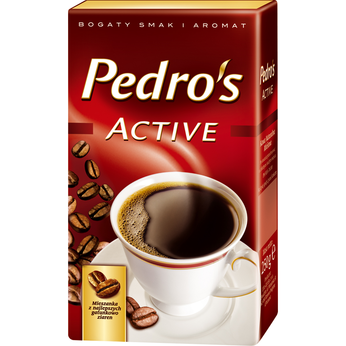 Kawa Mielona Pedro'S Active Vac 500G