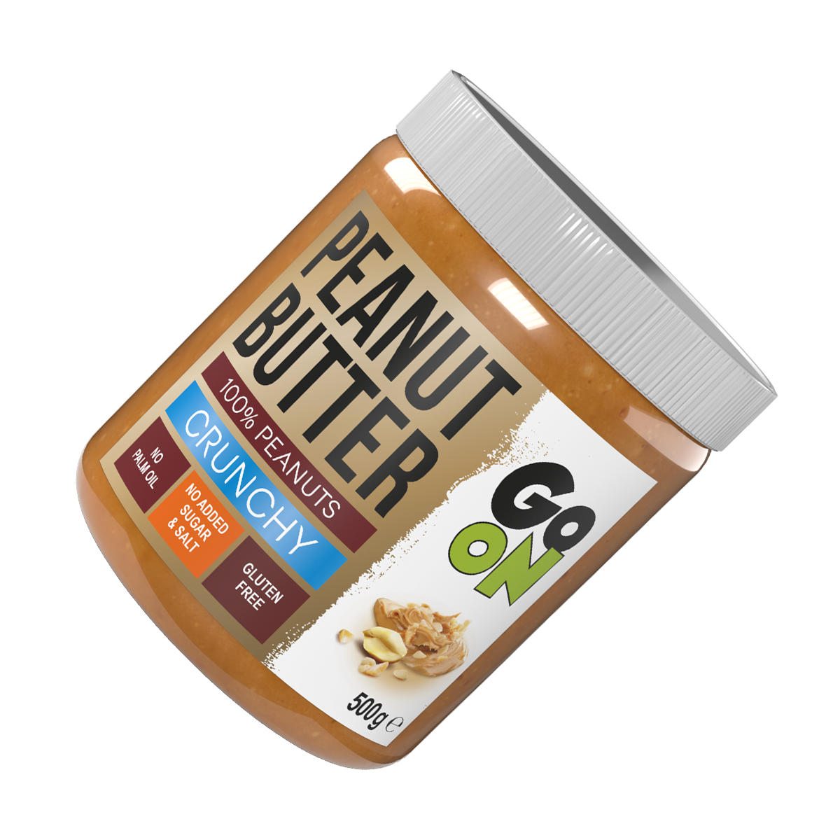 Go On Peanut Butter Crunchy 500G Sante