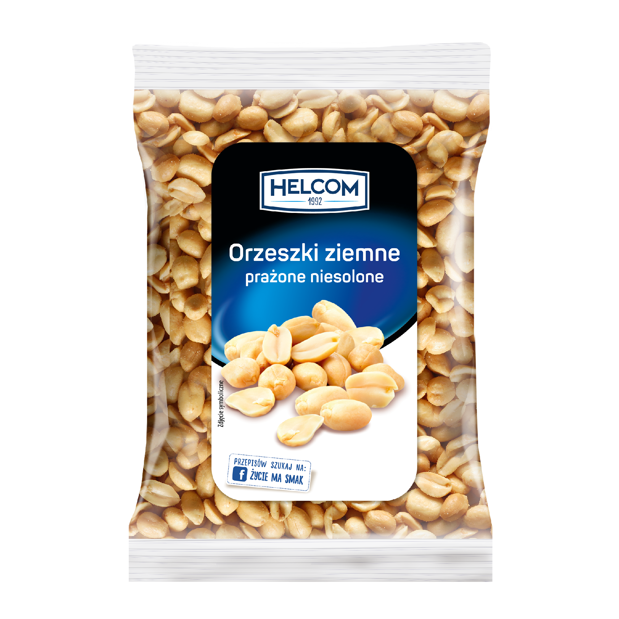 Orzeszki Ziemne Prażone Niesolone 300 G Helcom