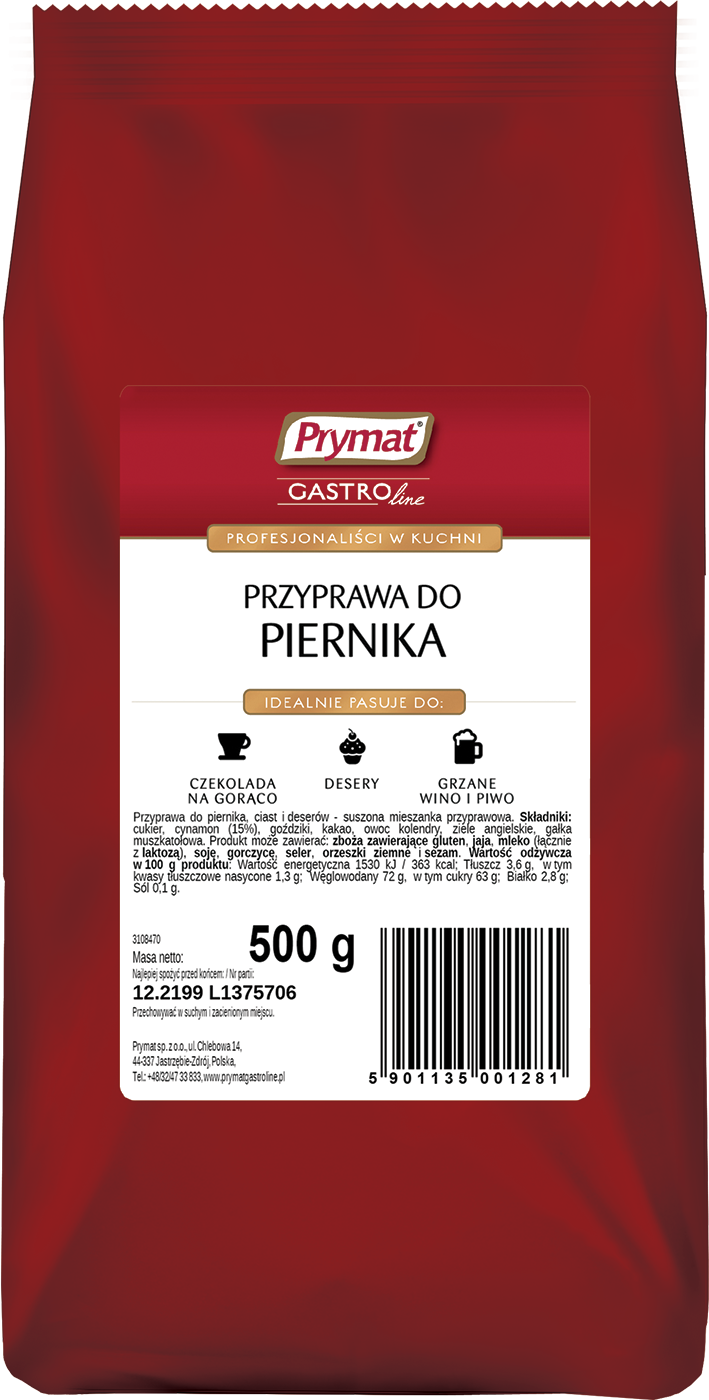 Przyprawa Do Piernika 500G Prymat Gastroline
