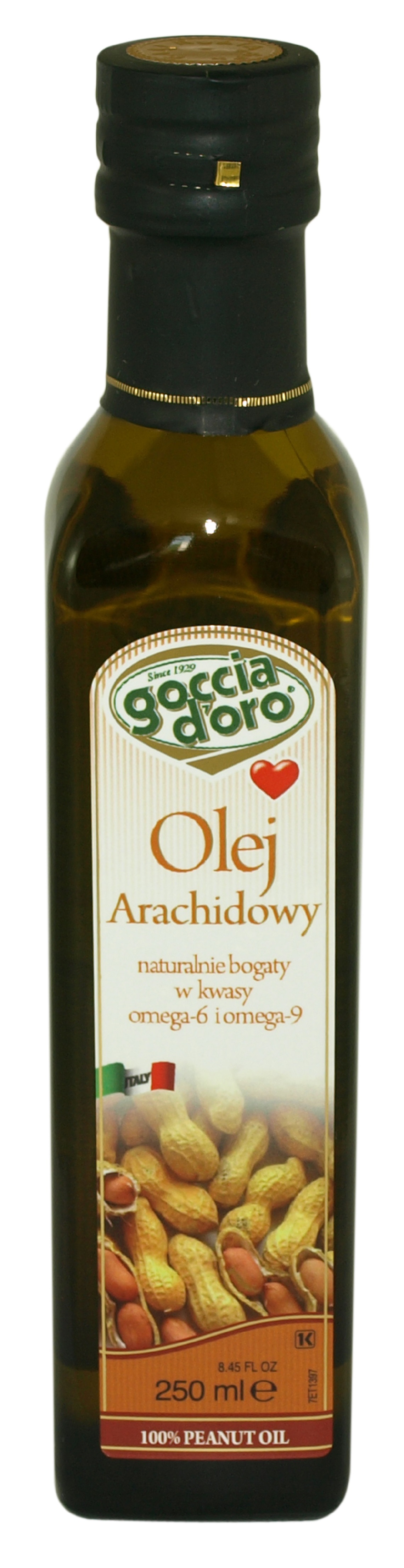 Olej Arachidowy 250 Ml Goccia D'Oro