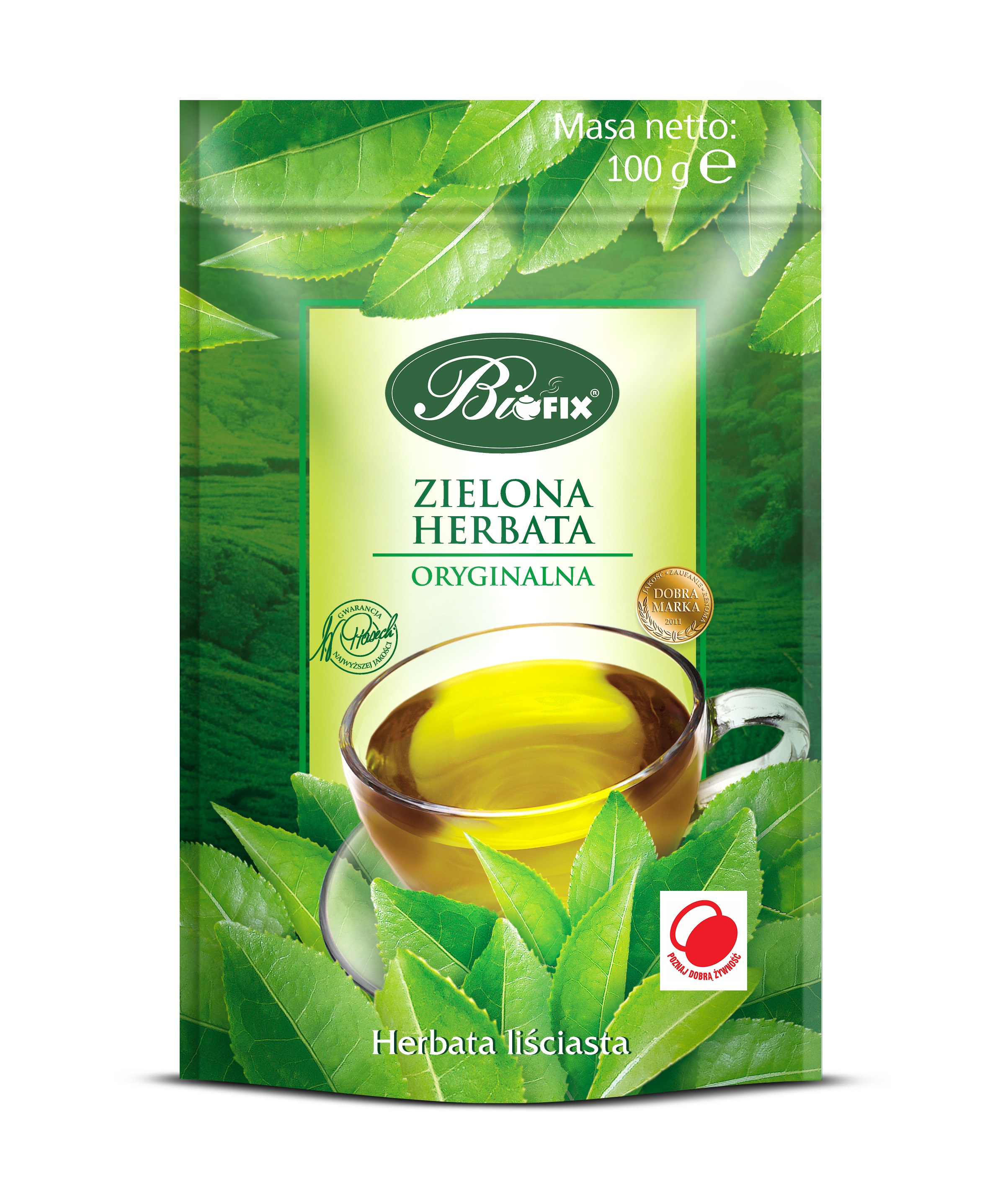 Bifix Zielona Oryginalna Herbata Liść 100G