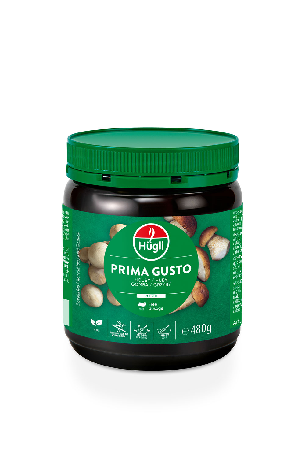 Grzyby W Paście Prima Gusto Hugli 0,48 Kg