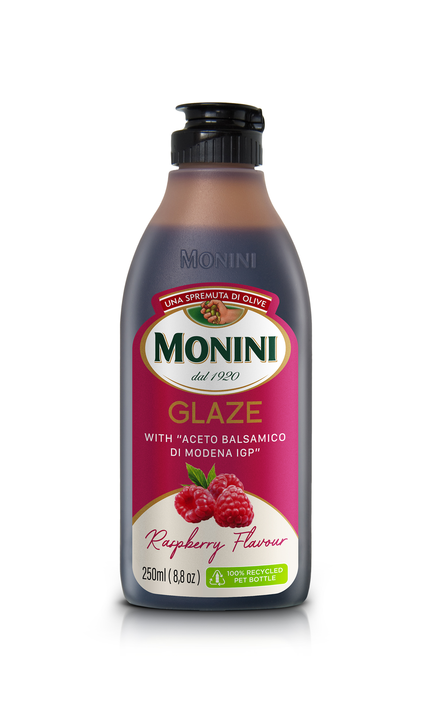 Monini Krem Z Octu Balsamicznego Z Modeny I.G.P O Smaku Malin 250 G
