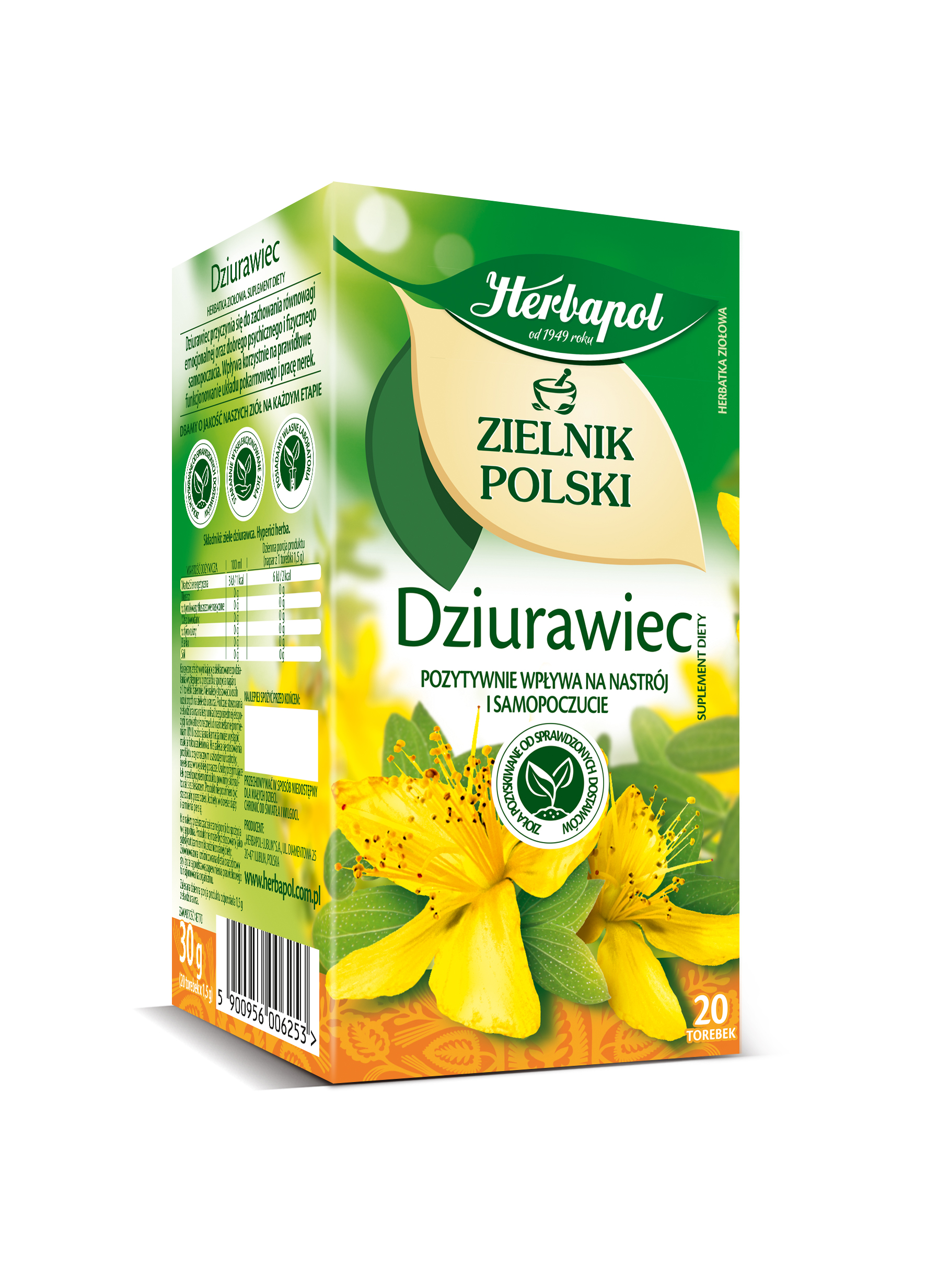 Zielnik Polski Dziurawiec 20Tb/30G