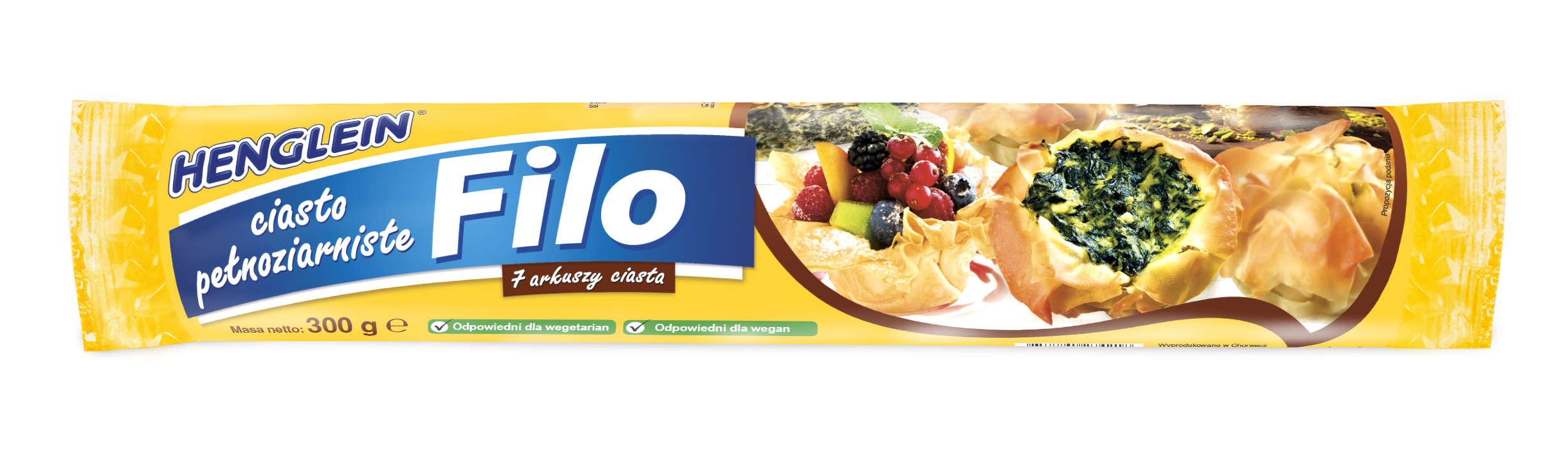 Henglein Ciasto Filo Pełnoziarniste 300 G