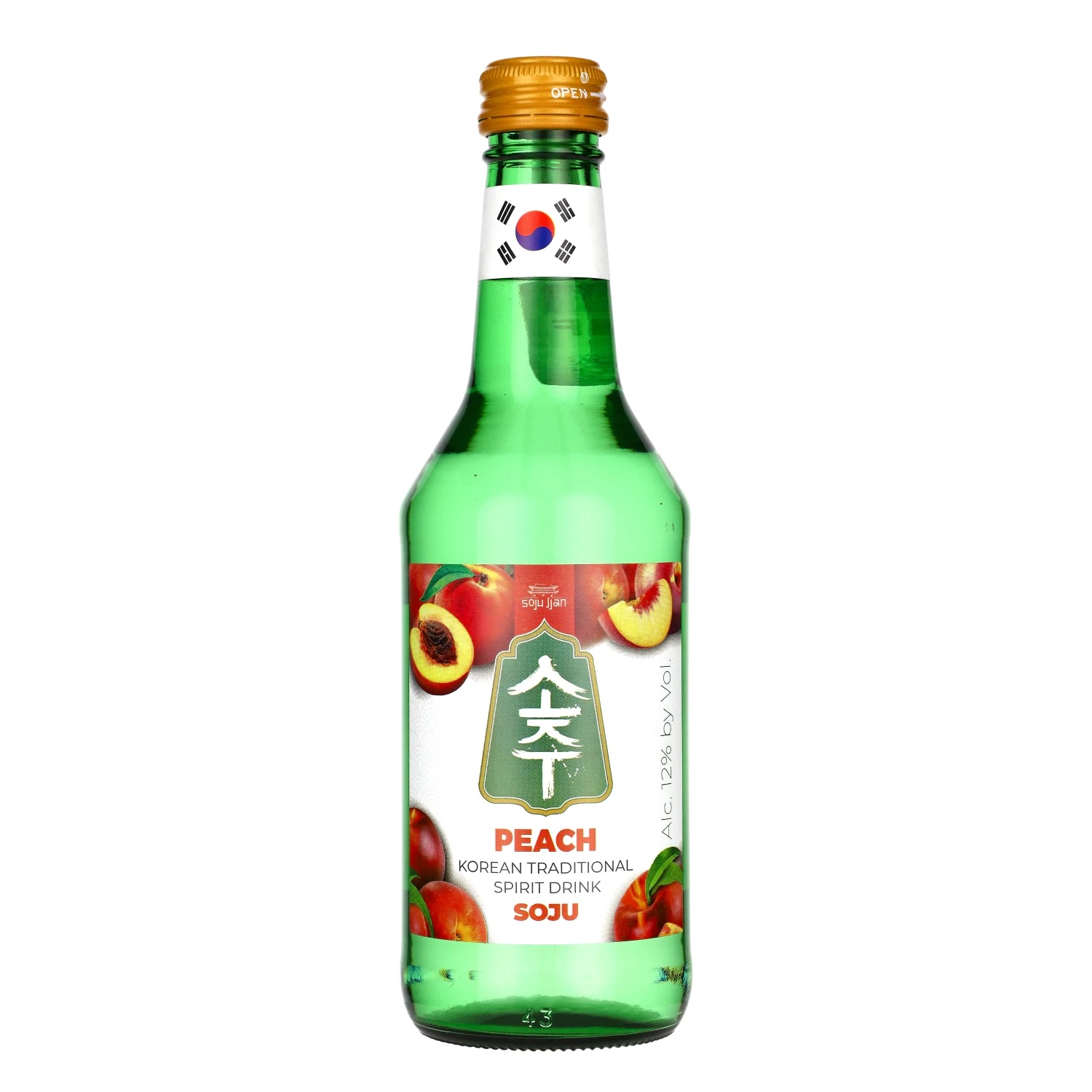 Soju Jjan Peach 12% 350 Ml