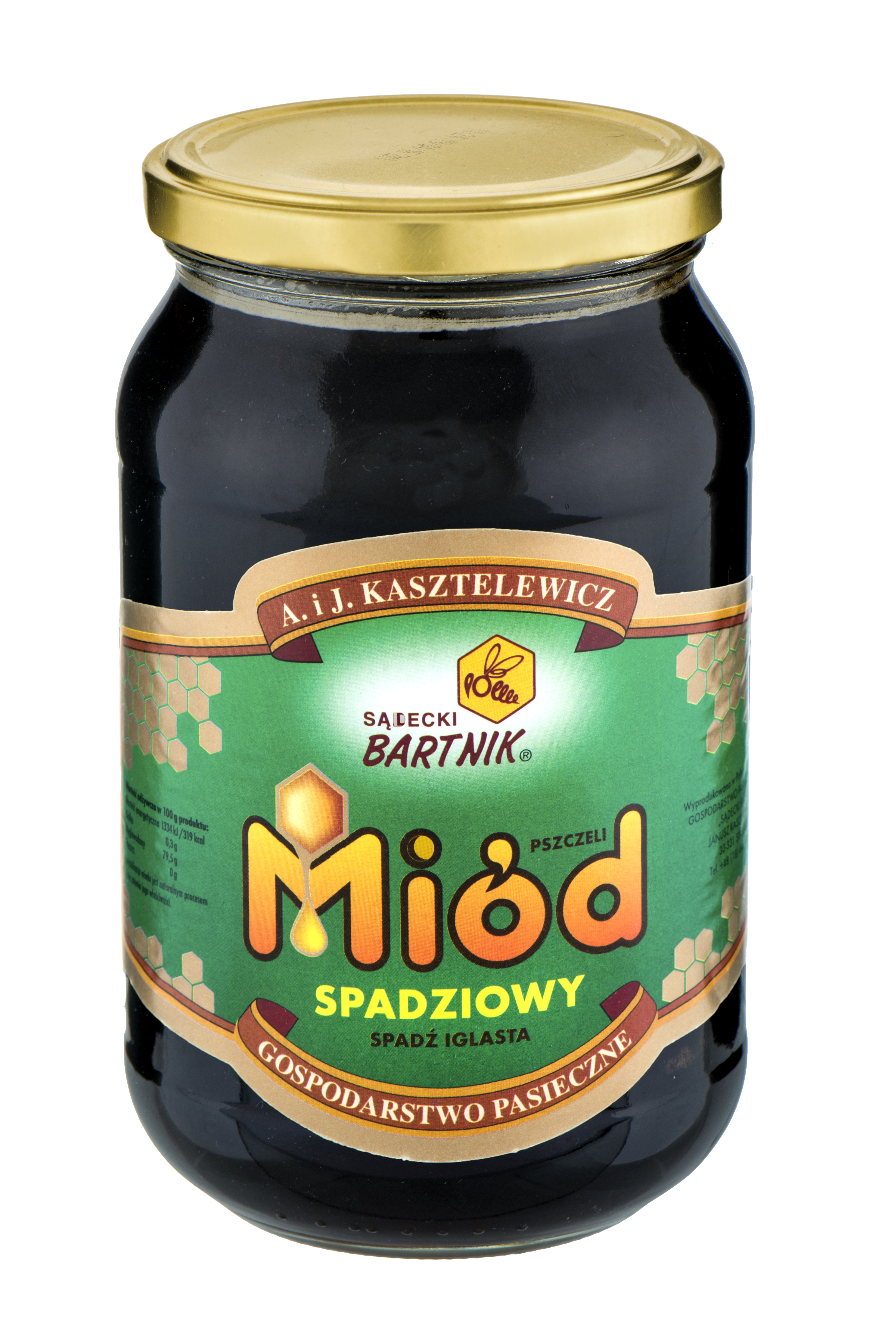 Sądecki Bartnik Miód Spadziowy 1,2 Kg