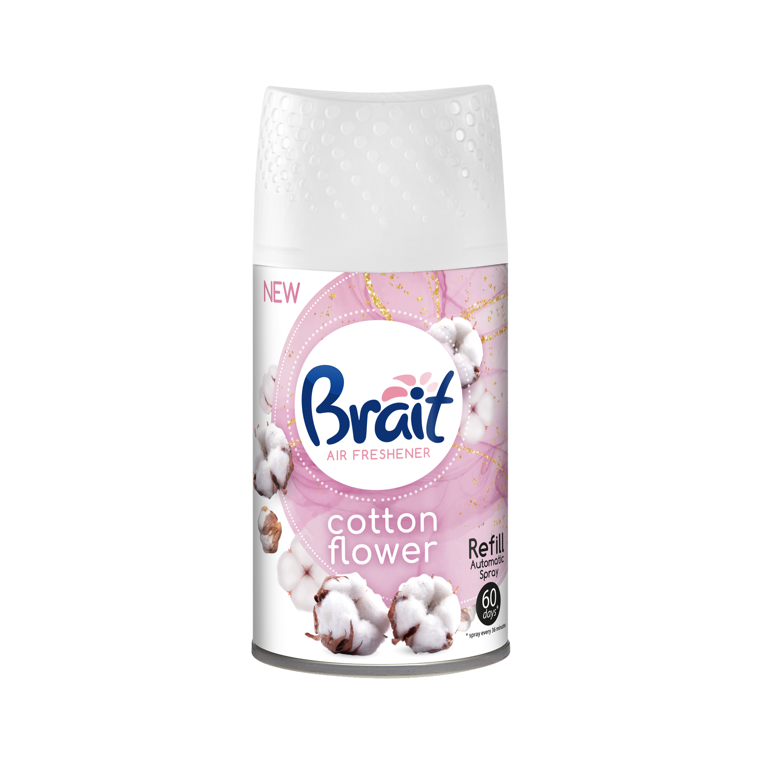 Odświeżacz Automatyczny Spray Brait Cotton Flower 250Ml