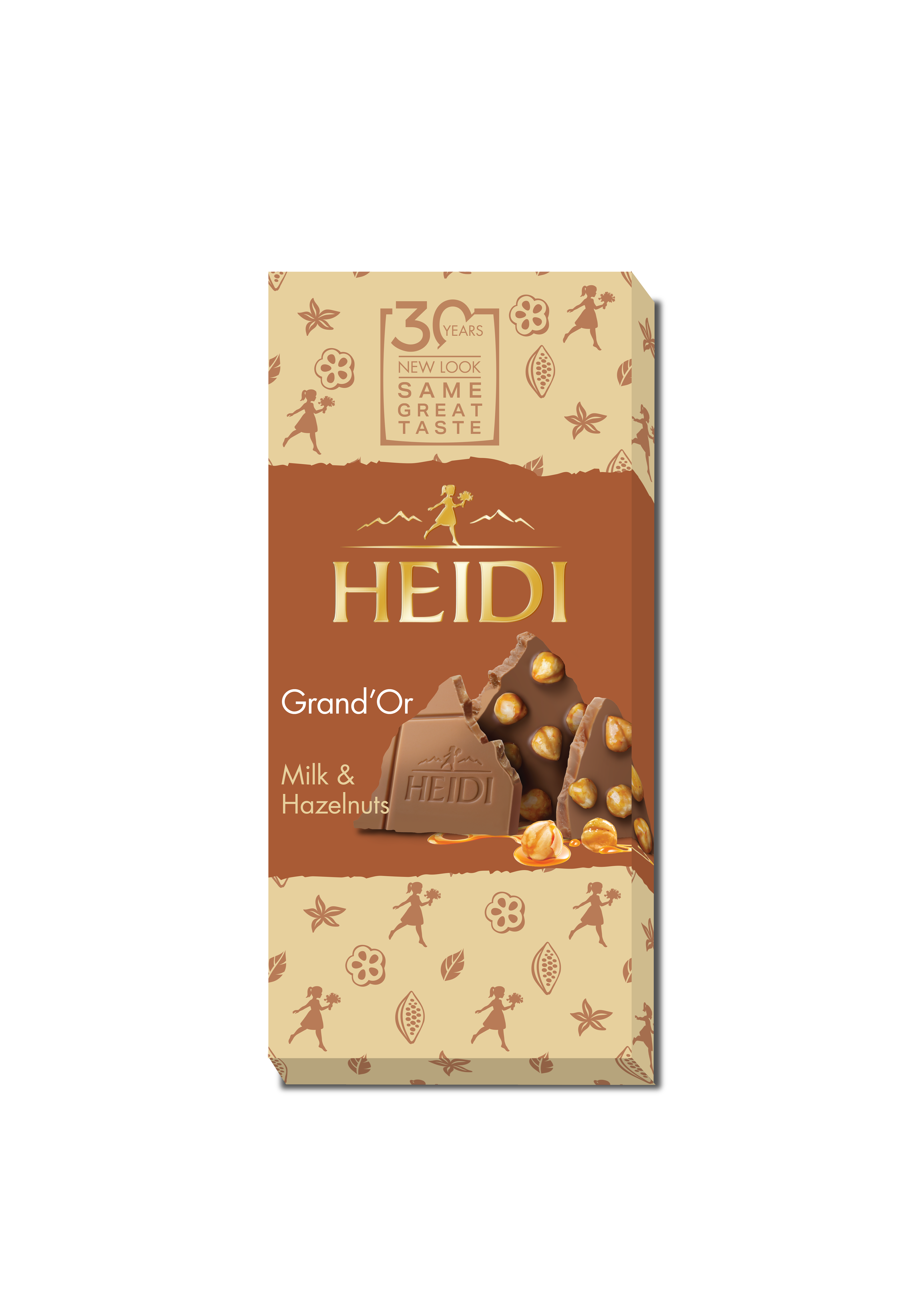 Heidi Grand'Or Milk&Hazelnuts 80G
