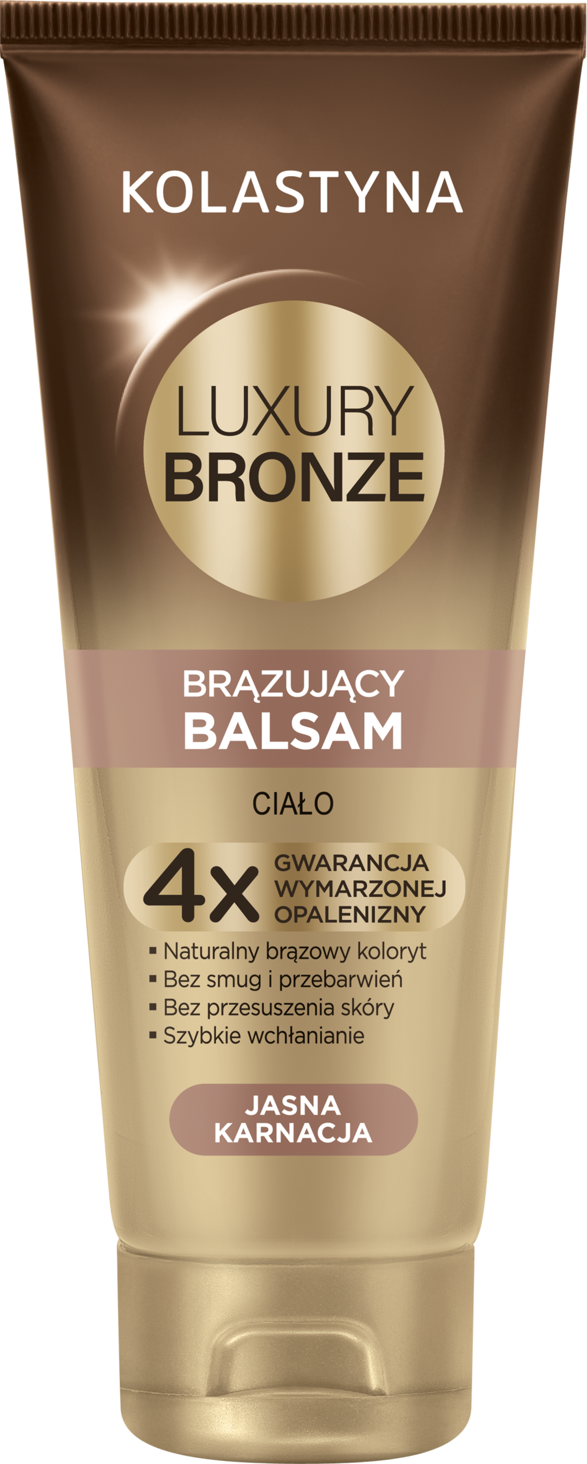 Kolastyna Luxury Bronze Balsam Brązujący Do Ciała Jasna Karnacja 200Ml