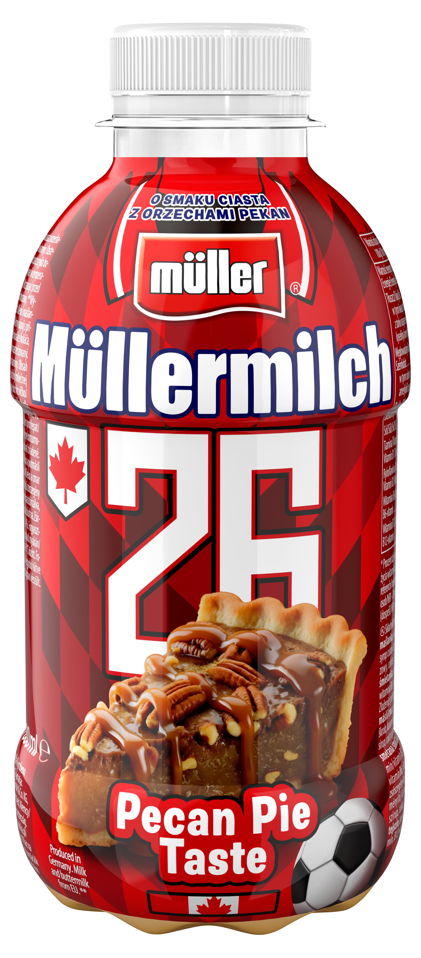 Müllermilch Napój Mleczny Limitowana Edycja Pekan Pie 400G