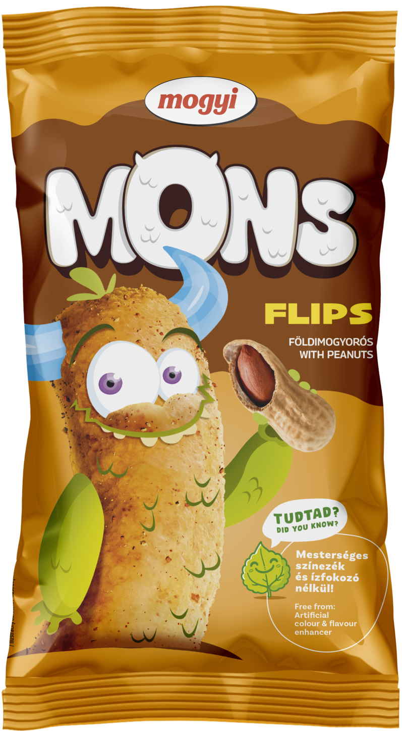 Mons Flips - Chrupki Orzechowe 40G