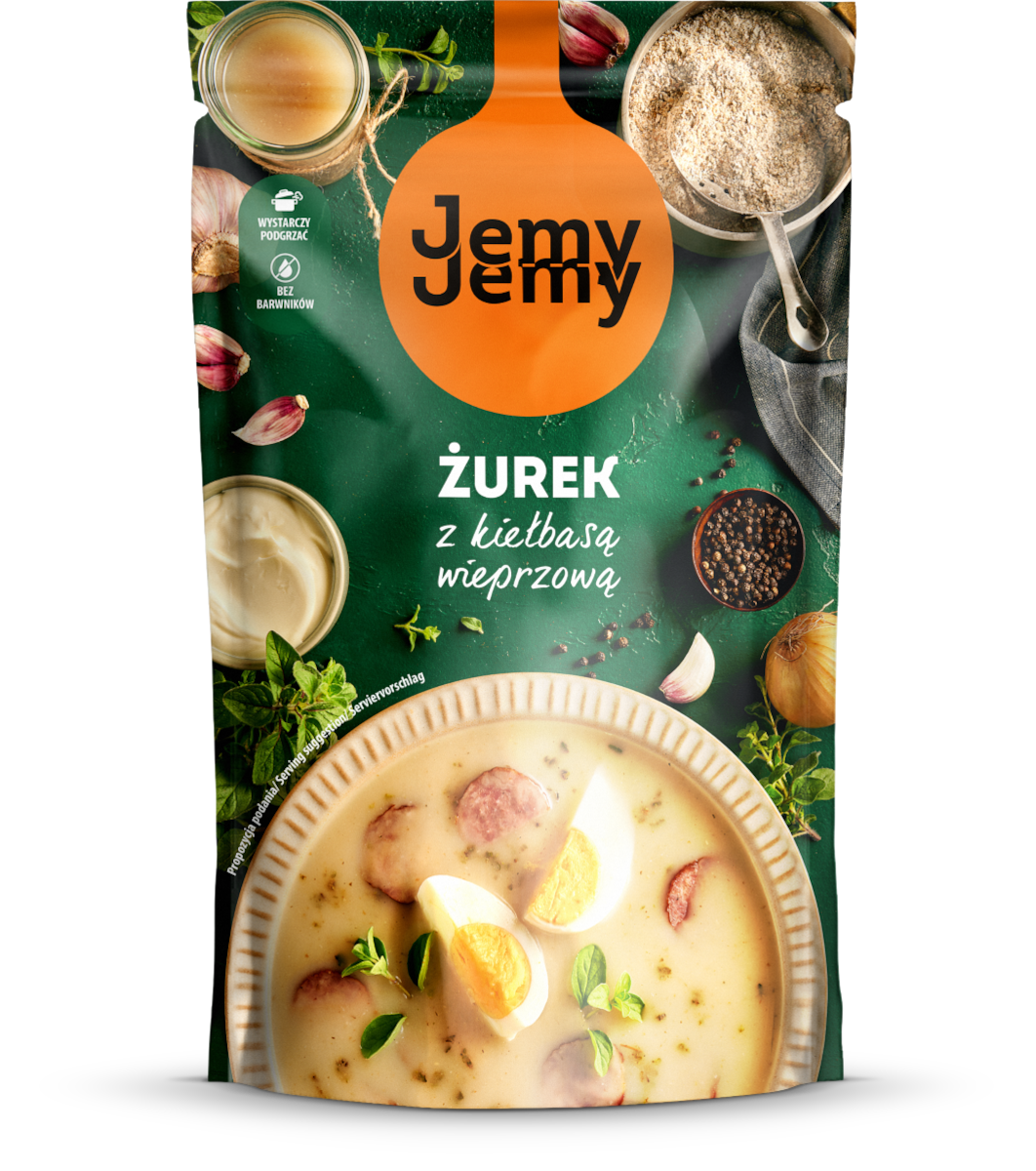 Jemyjemy Żurek Z Kiełbasą Wieprzową 450G