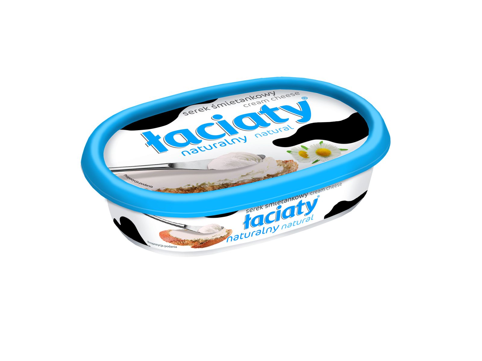 Serek Łaciaty Śmietankowy Naturalny 135G