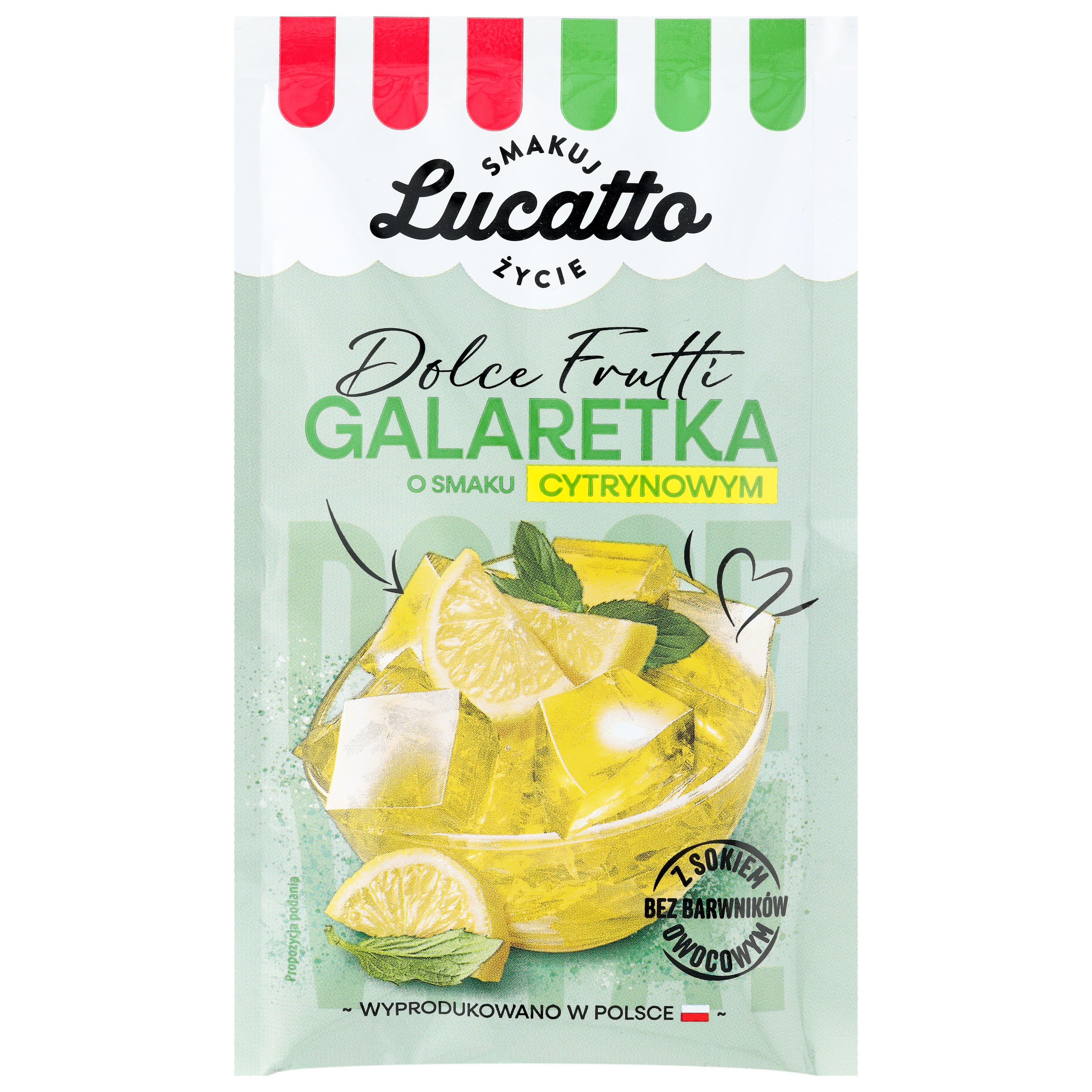 Galaretka Cytynowa Lucatto 70G