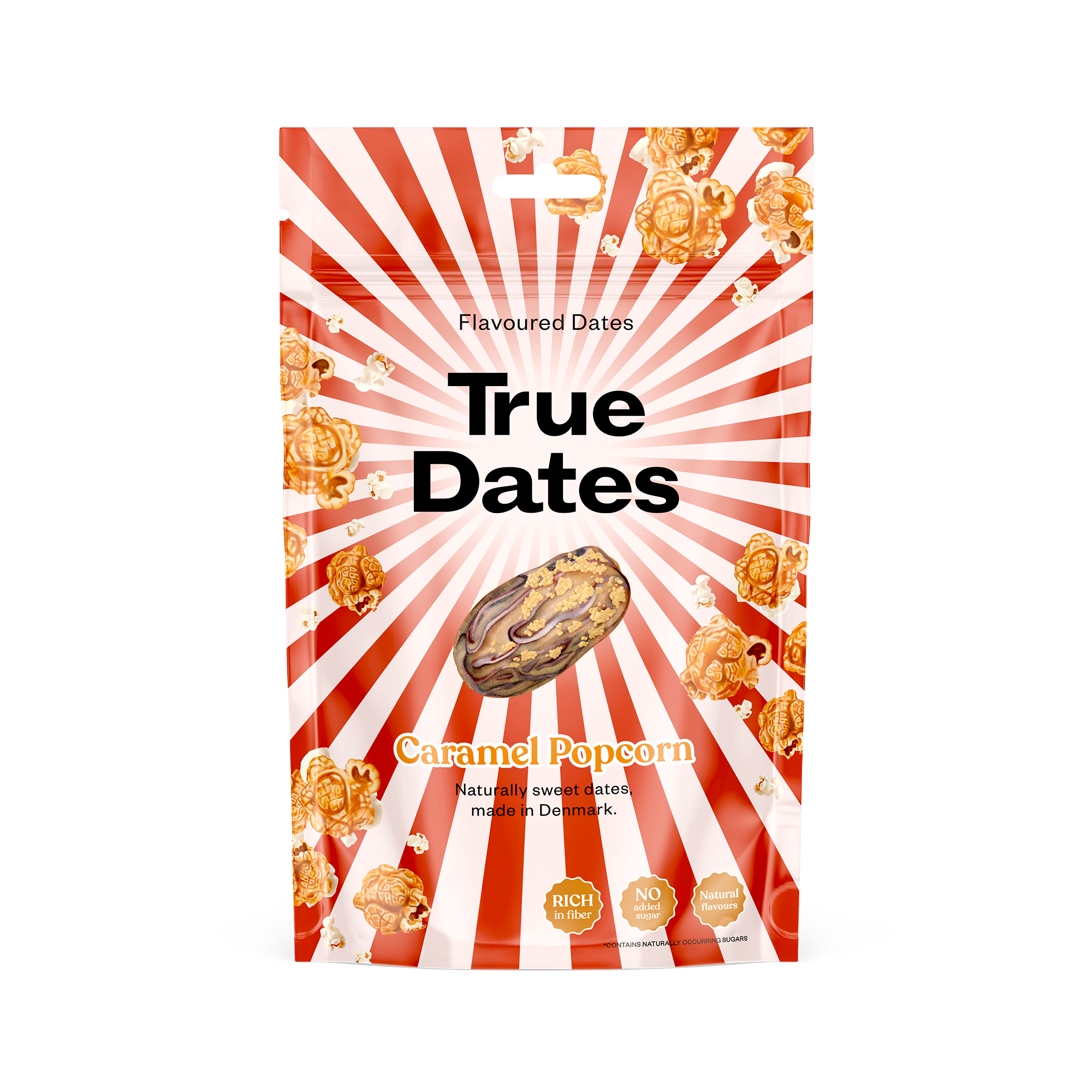 True Dates Caramel Popcorn 100G