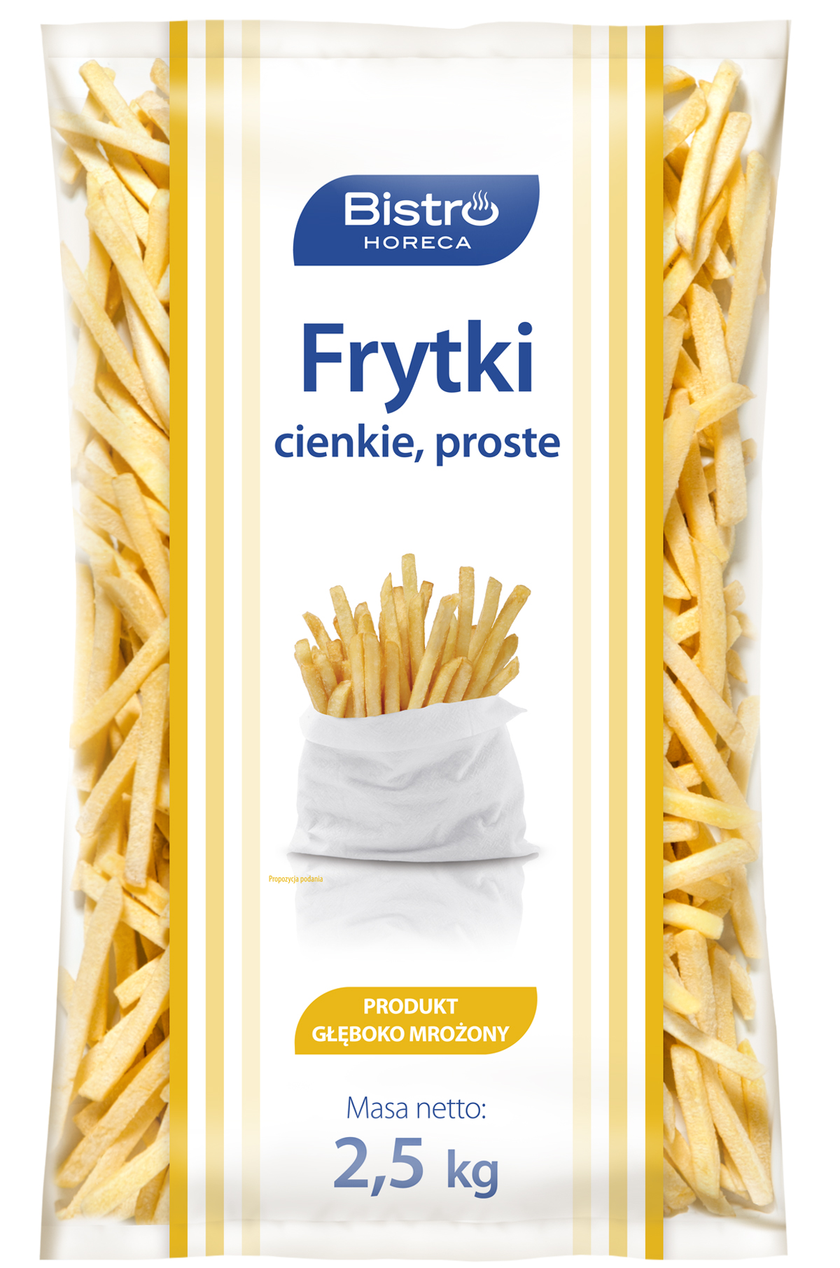 Bistro Horeca Frytki Cienkie 2,5Kg Iglotex