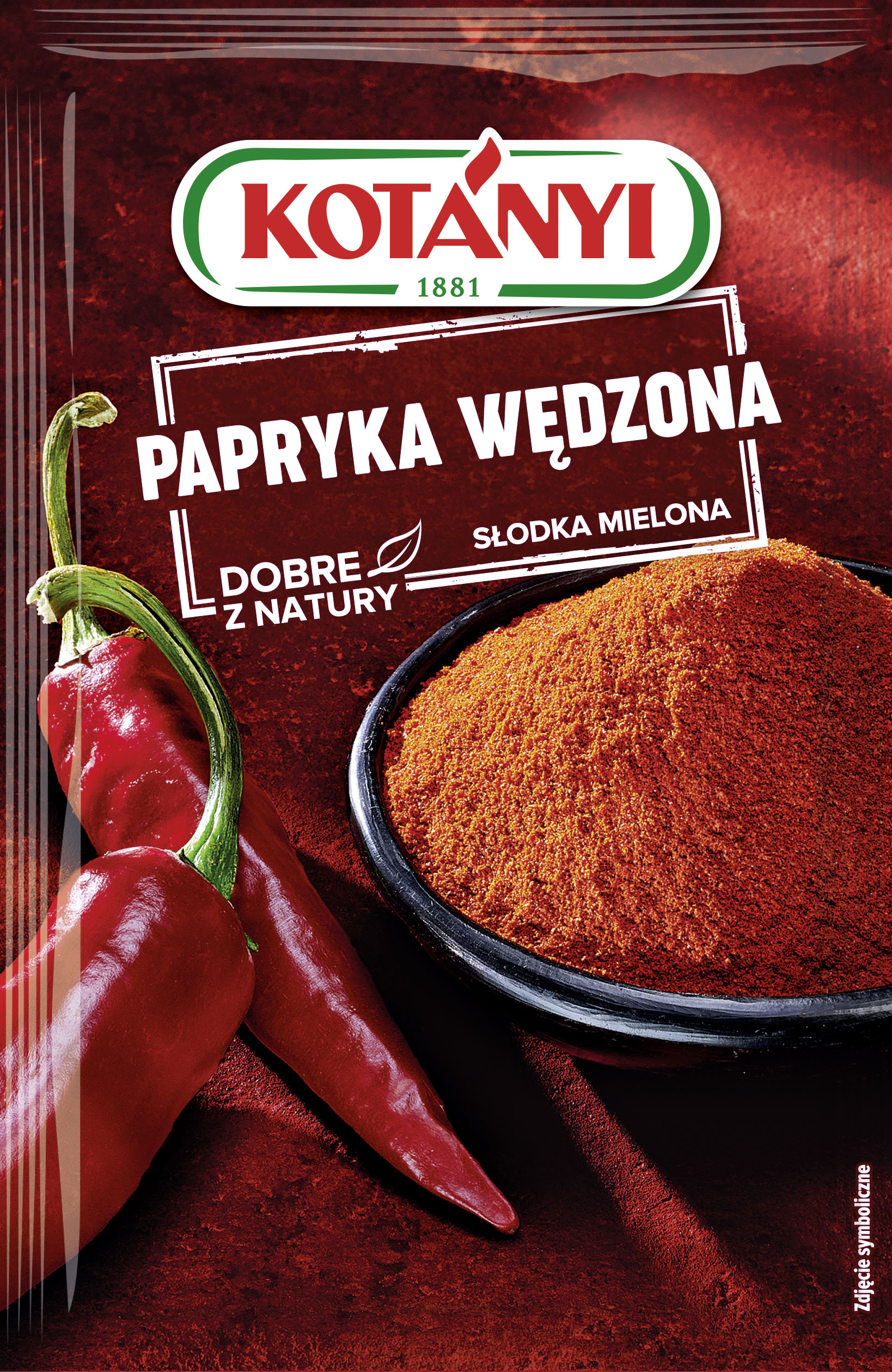 Kotanyi Papryka Słodka Wędzona 22G