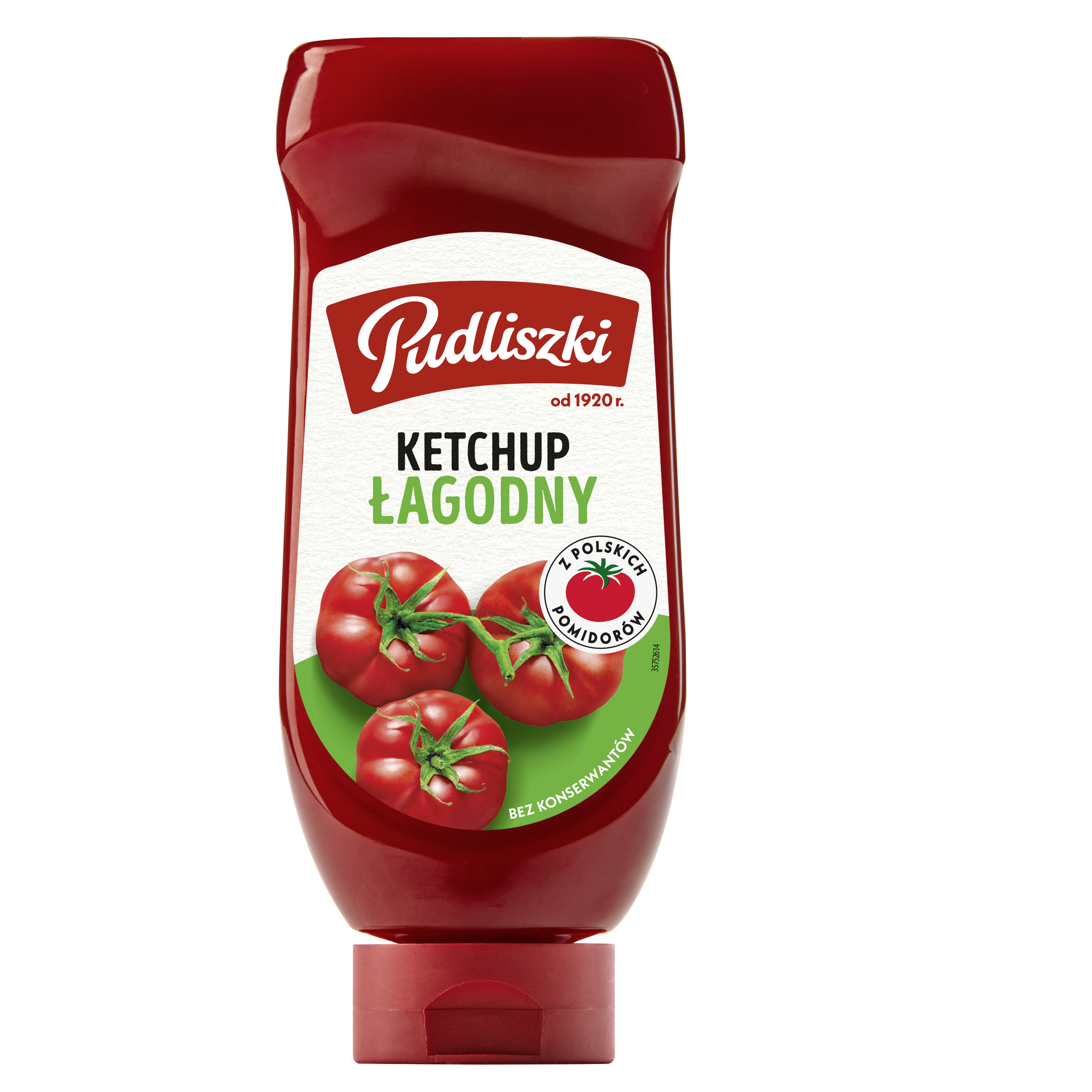 Ketchup Łagodny Pudliszki 700G.