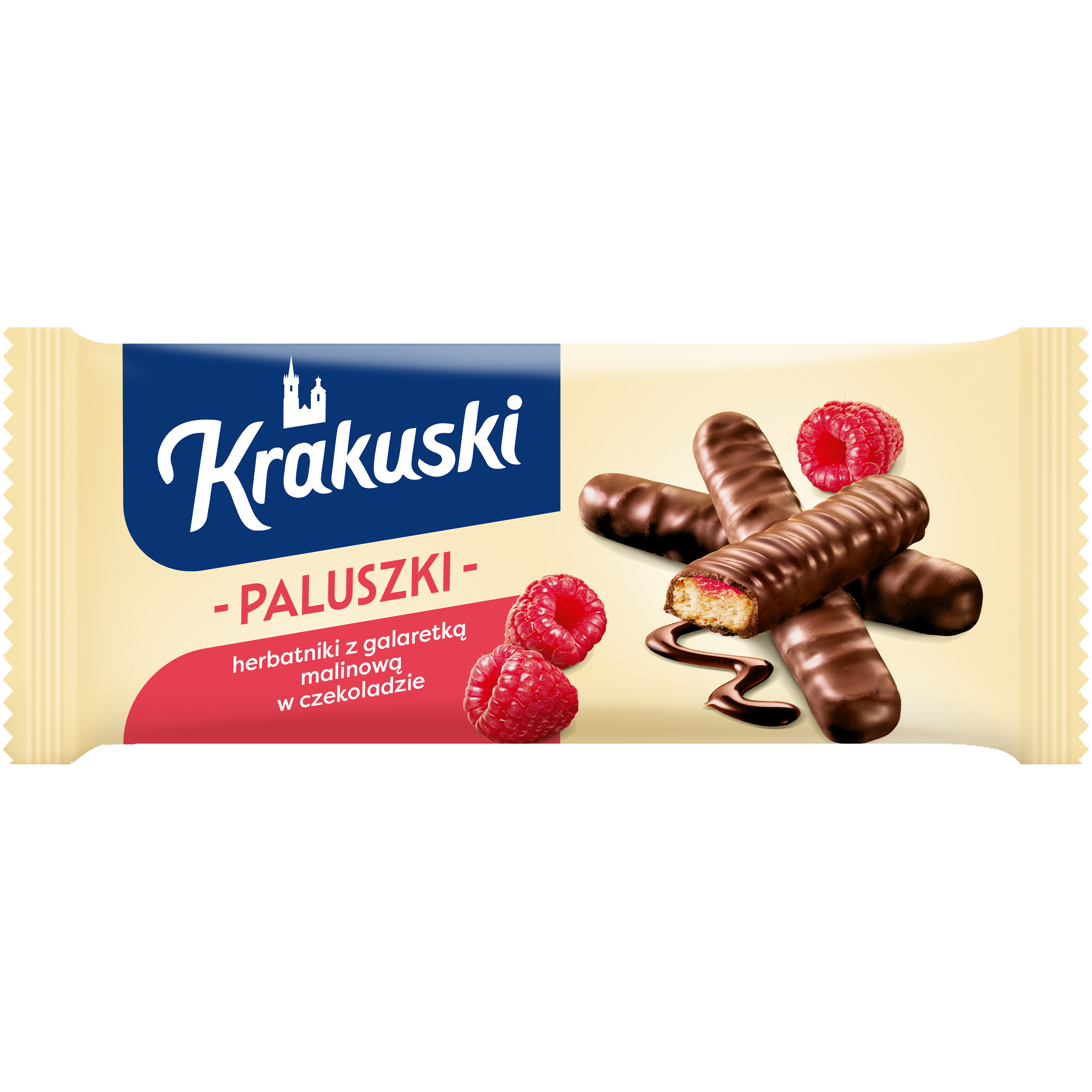 Krakuski Paluszki Z Galaretką Malinową W Czekoladzie 144G