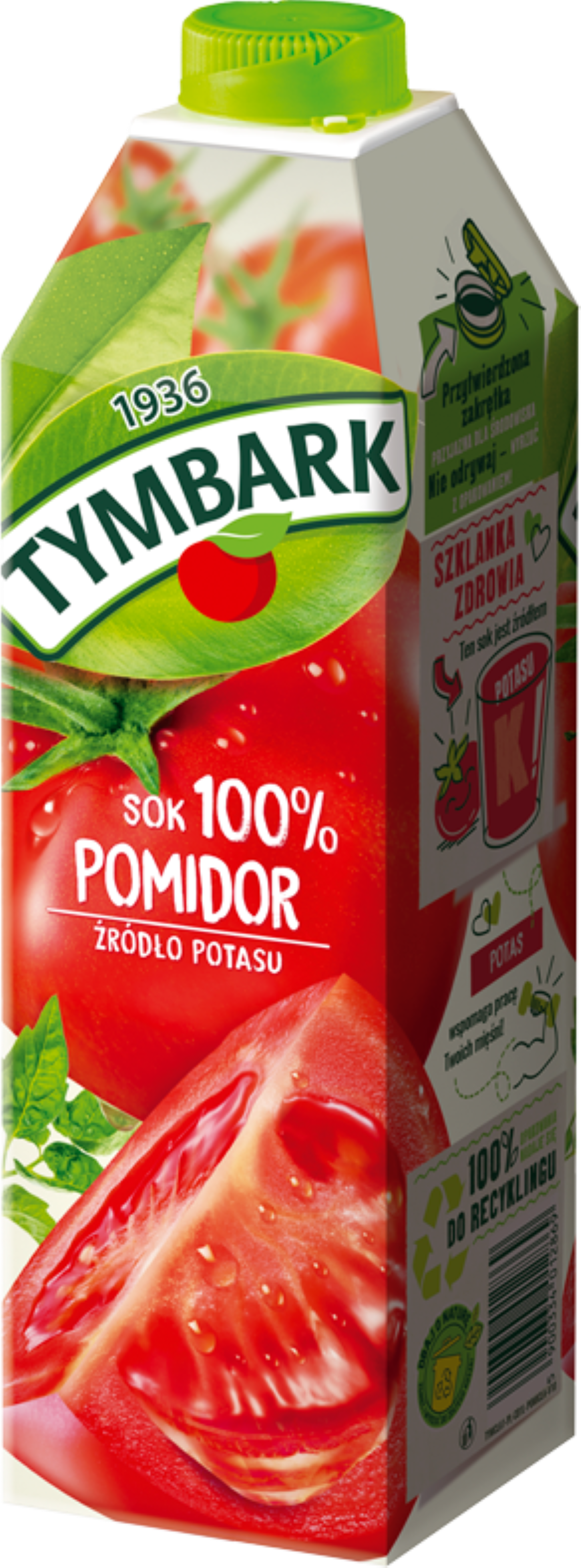 Tymbark Sok 100% Pomidor 1 L