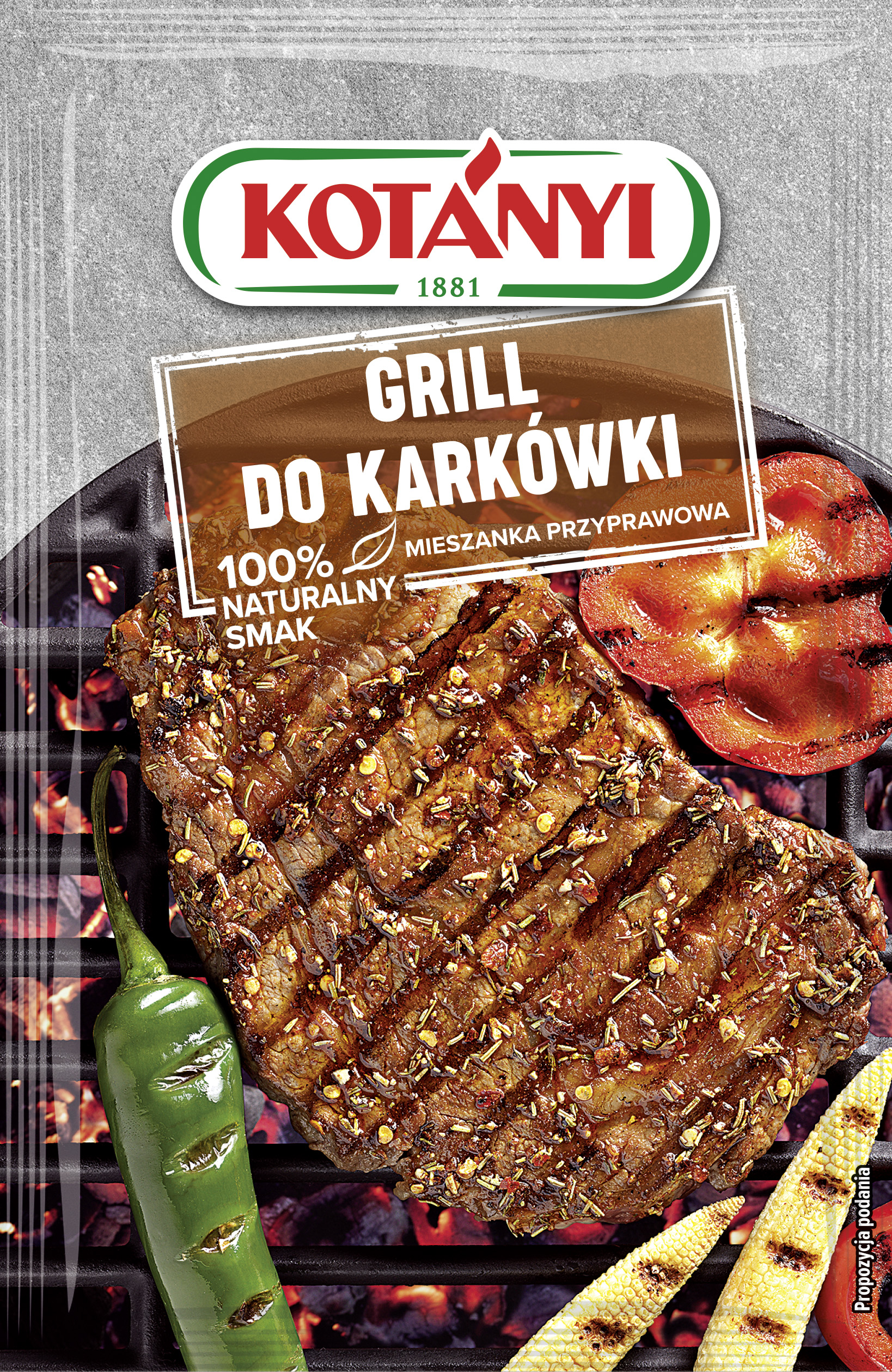 Kotanyi Mieszanka Przypraw Grill Do Karkówki 22G