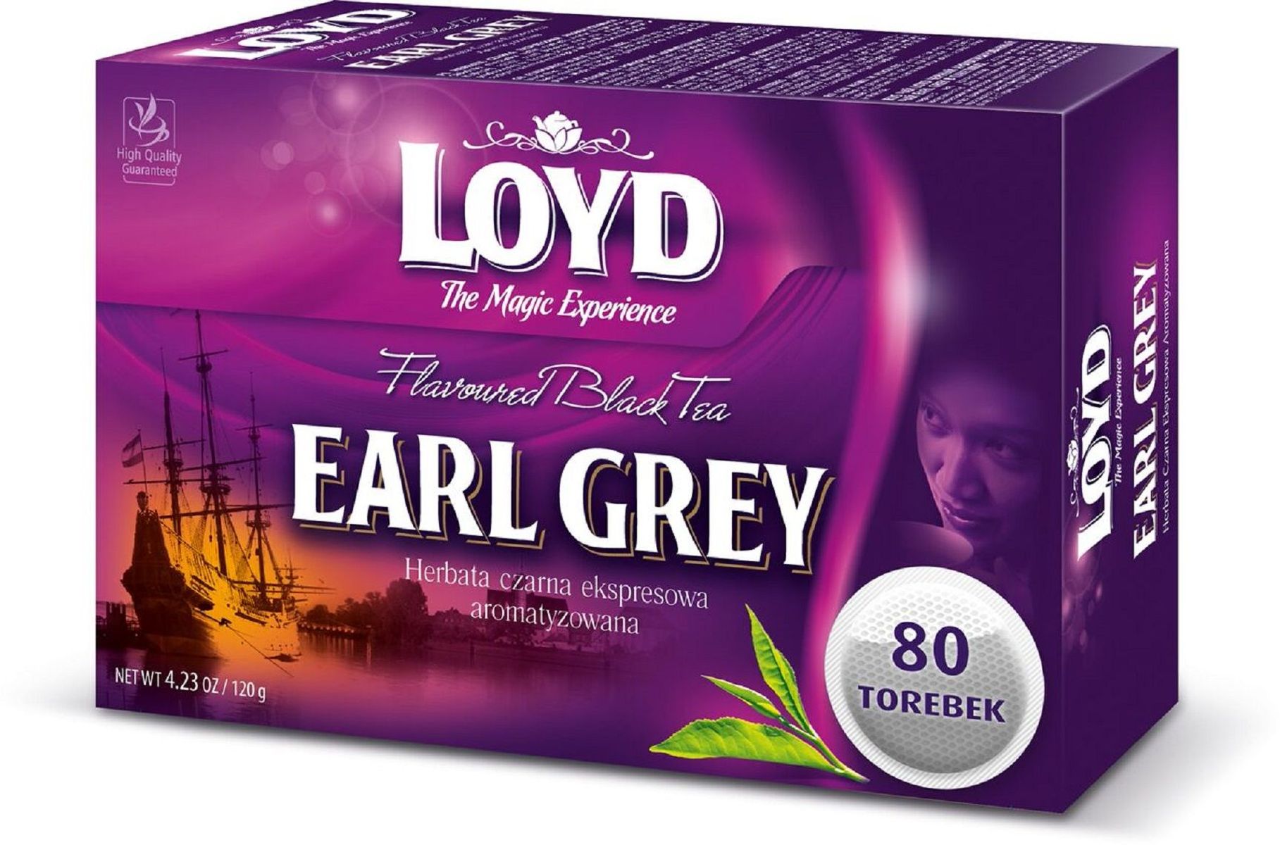 Loyd Earl Grey 120 G (80 Torebek)