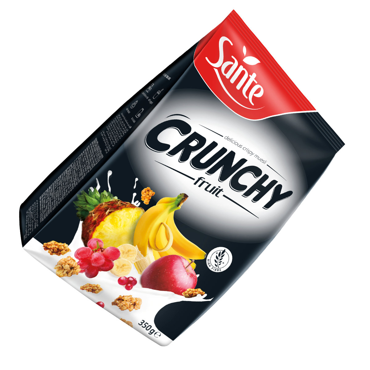 Crunchy Owocowe 350G Sante