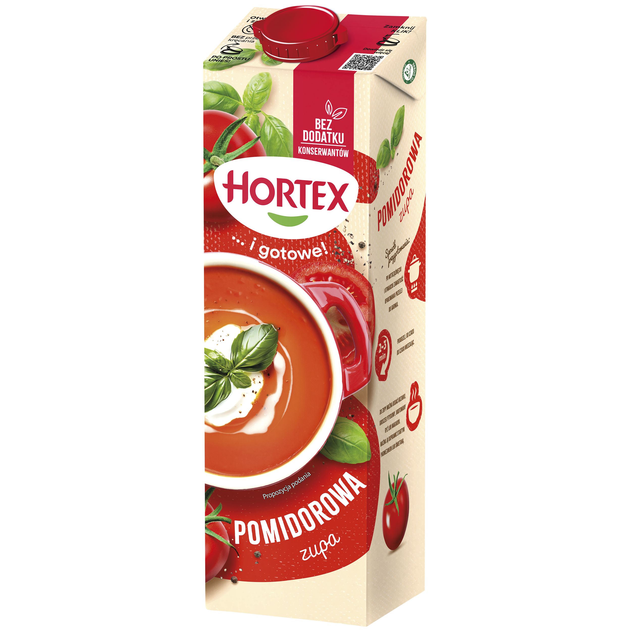 Hortex Zupa Pomidorowa Karton 1L