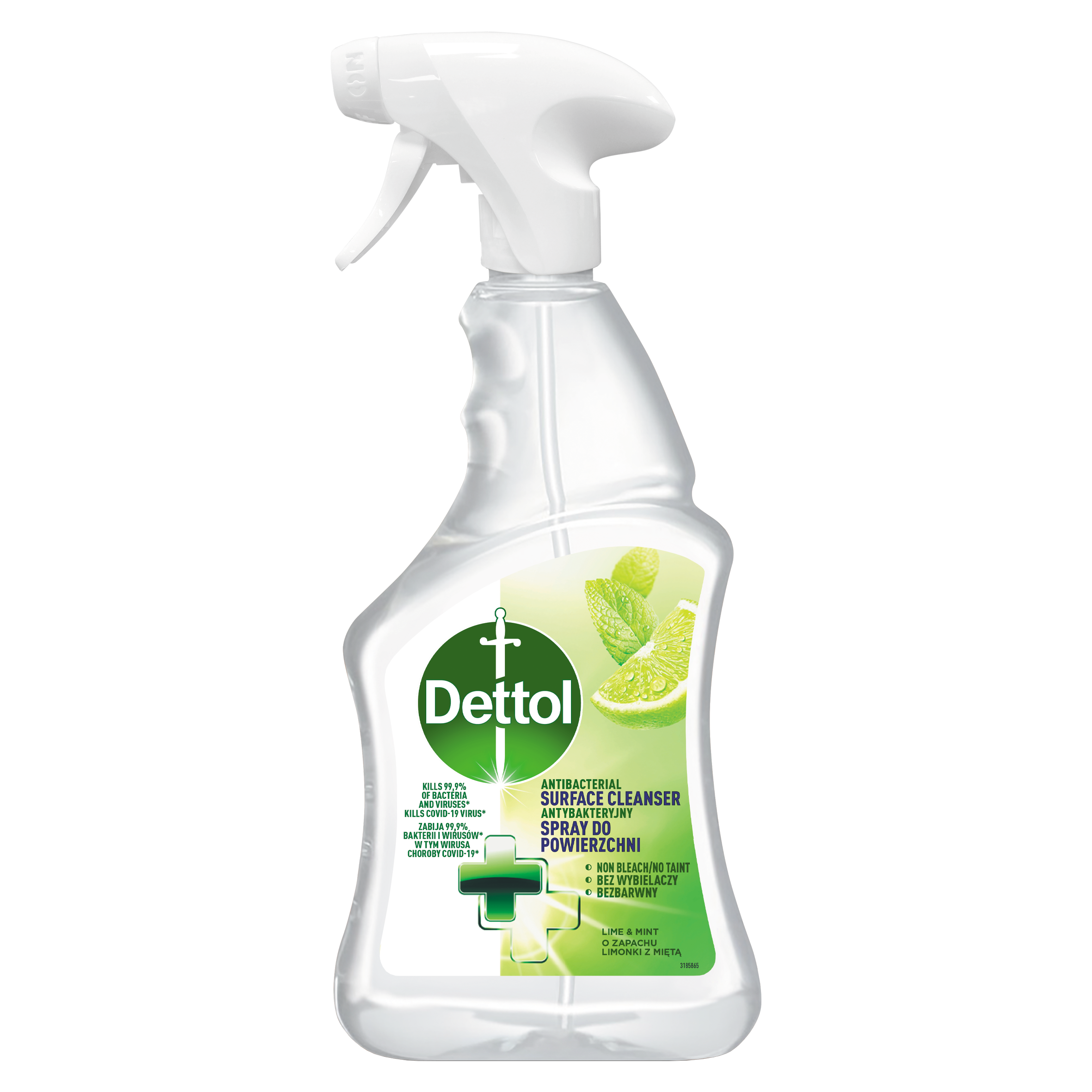 Dettol Antybakteryjny Spray Do Powierzchni Limonka I Mięta 500Ml