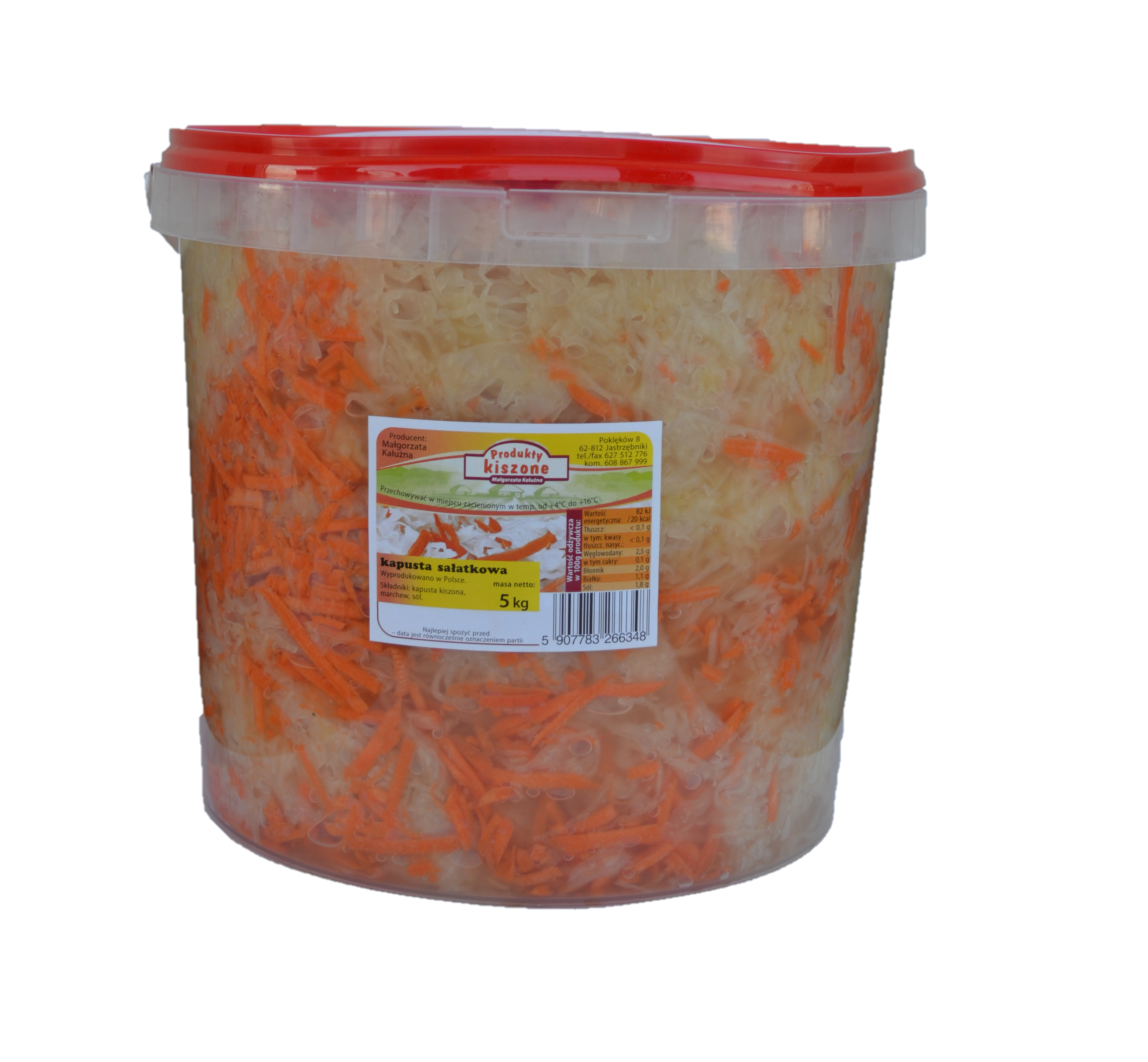 Kapusta Sałatkowa Polska 5Kg Małgorzata Kałużna