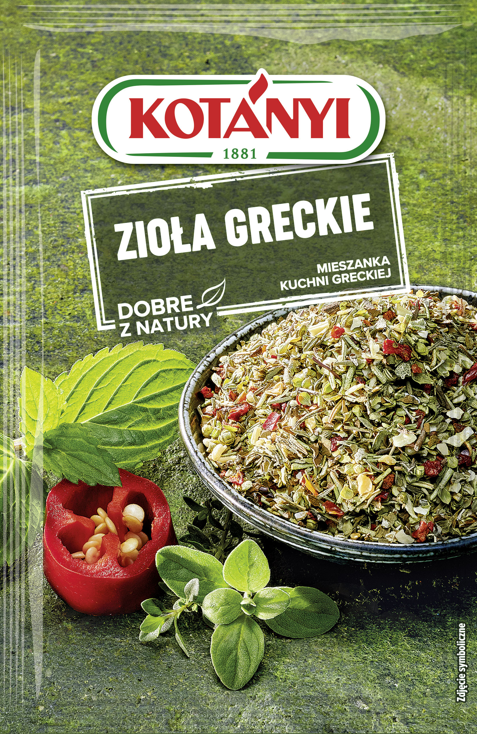 Kotanyi Zioła Greckie Mieszanka Przypraw 15G