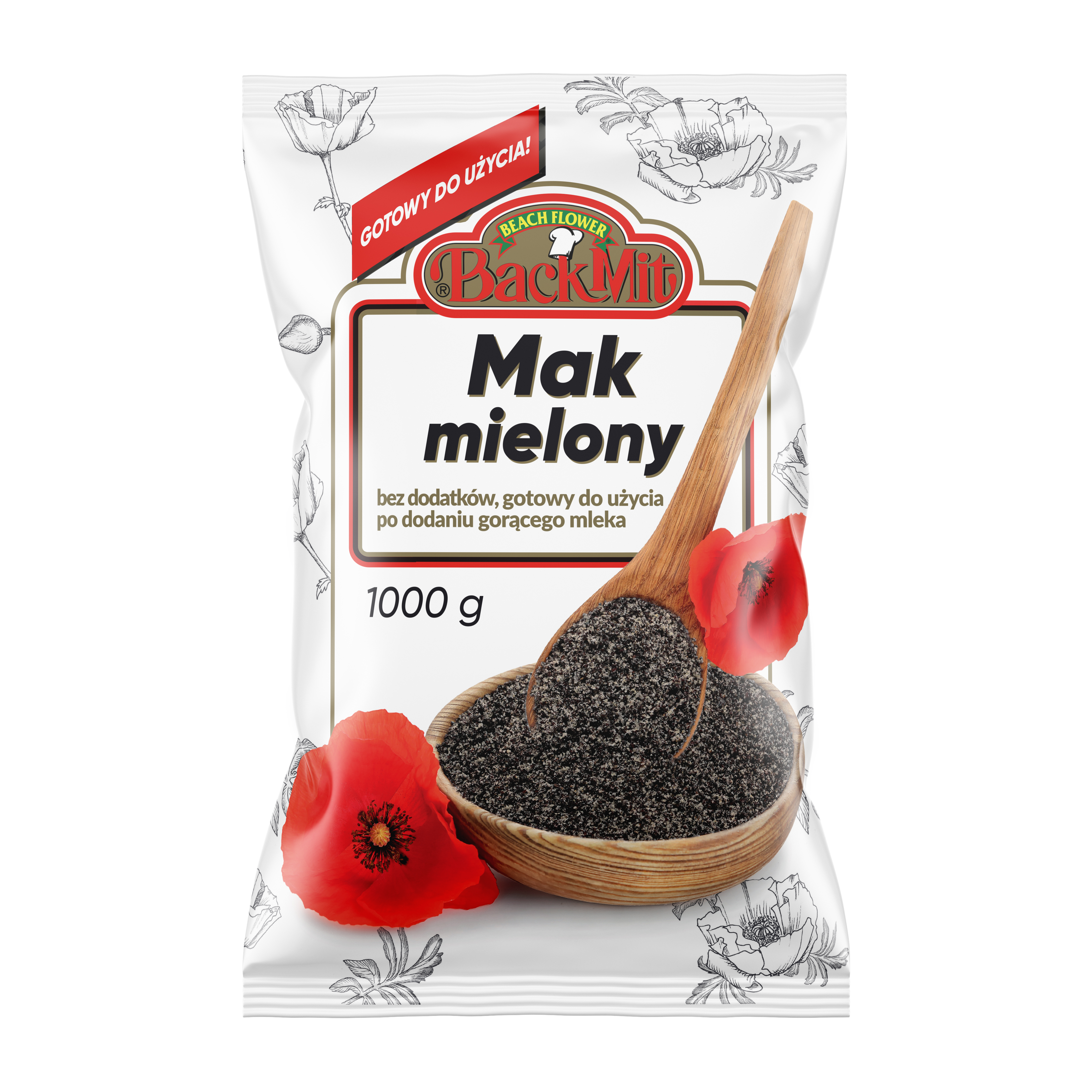 Backmit Mak Mielony 1000 G