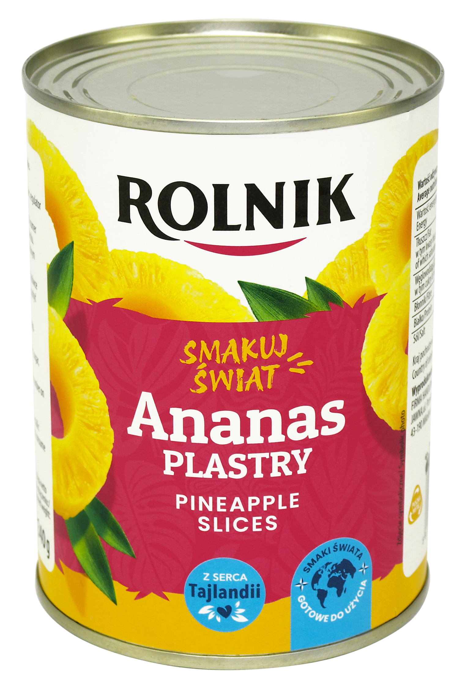 Ananas Plastry 580 Ml Rolnik
