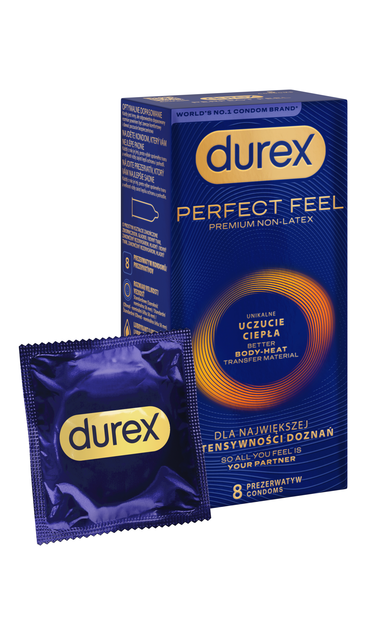 Durex Perfect Feel 8 Szt.