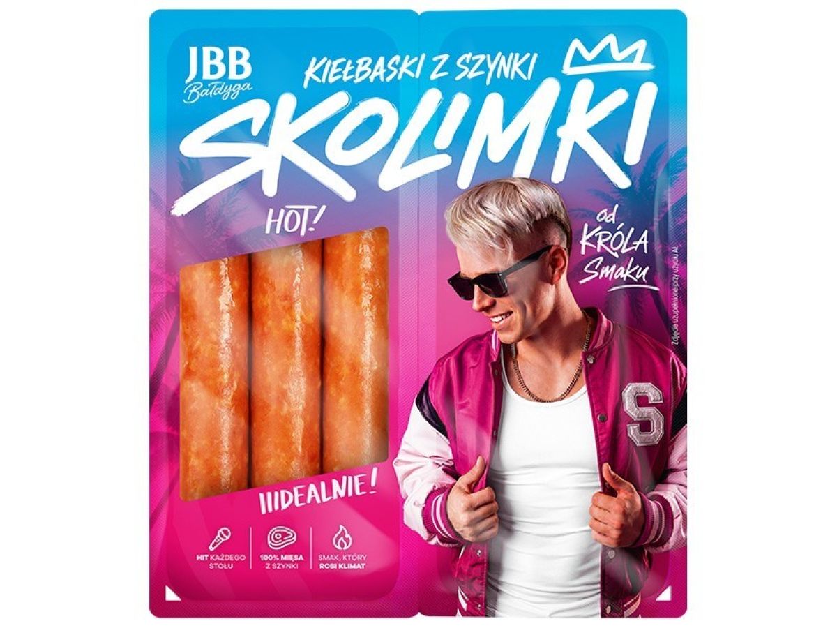 Kiełbaski Skolimki Z Szynki 220 G Jbb
