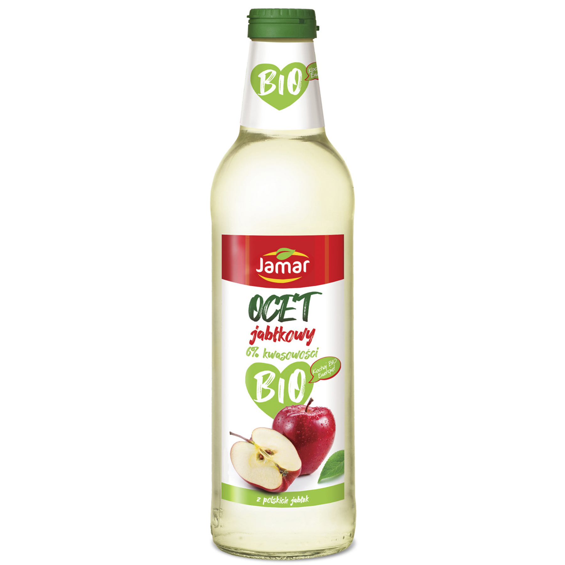 Ocet Fermentacyjny Jabłkowy Bio 500Ml Jamar