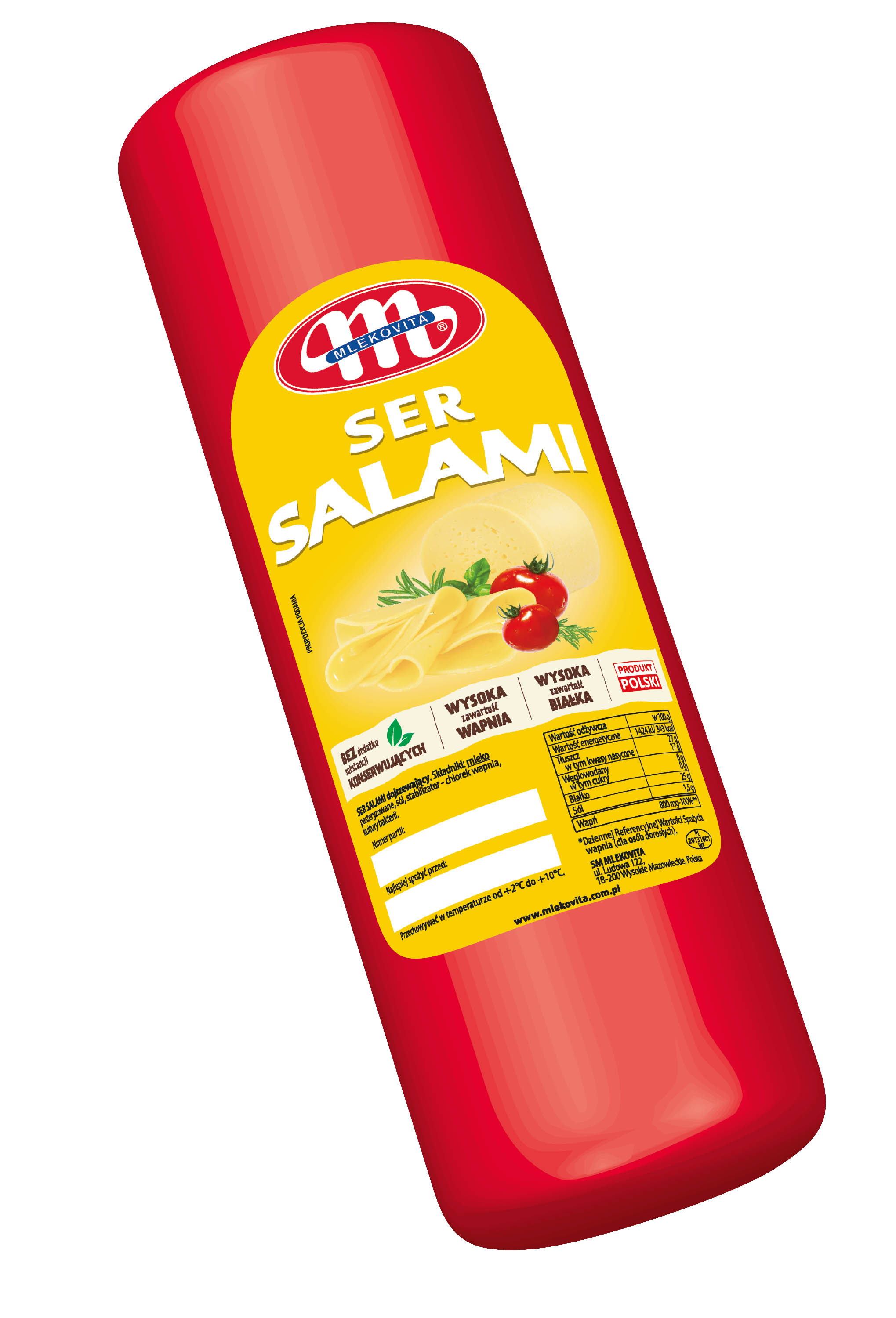 Mlekovita Ser Salami Blok Ok.1,2Kg